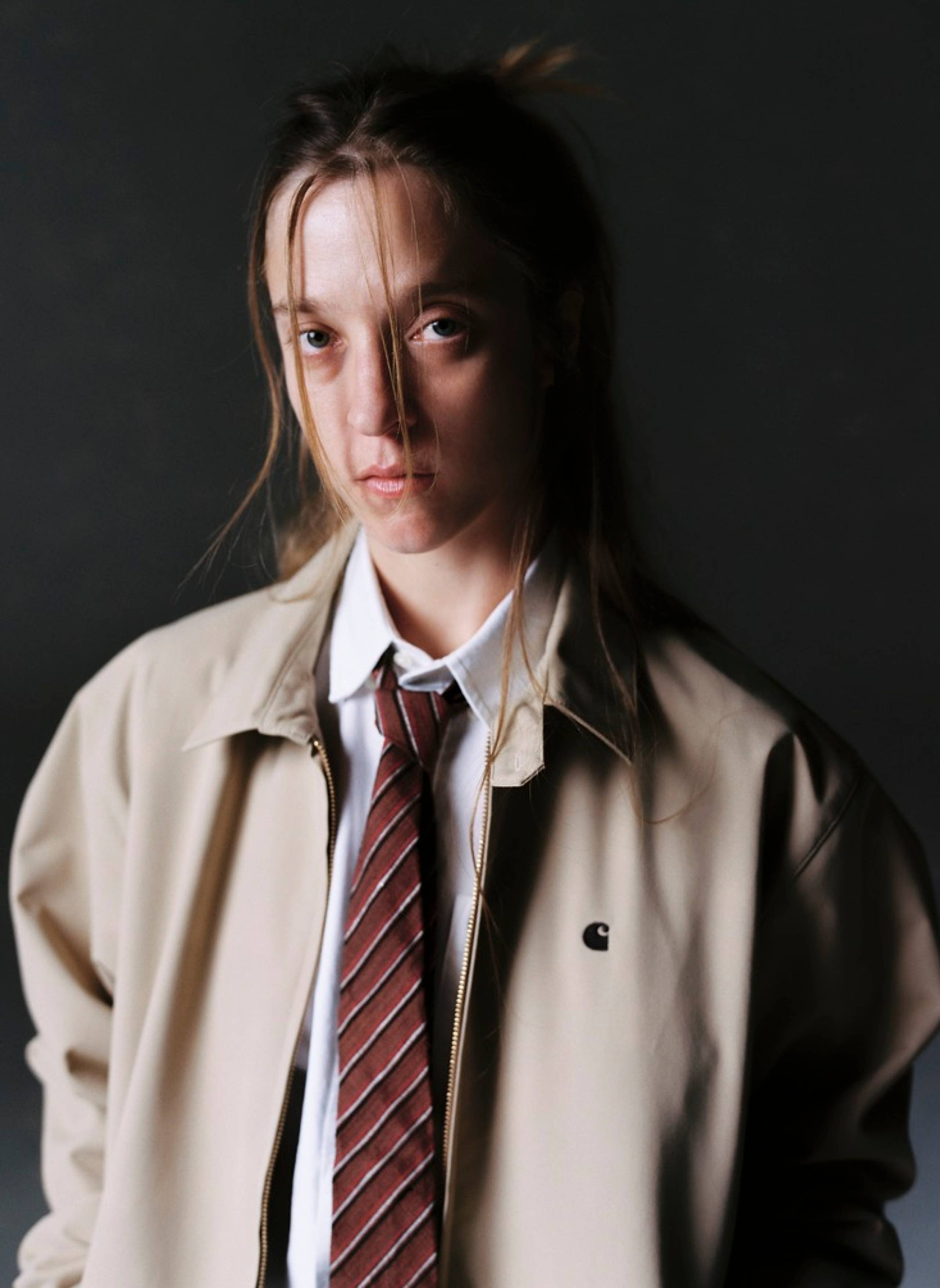 Model wearing items from the F/W25 Store Exclusives collection