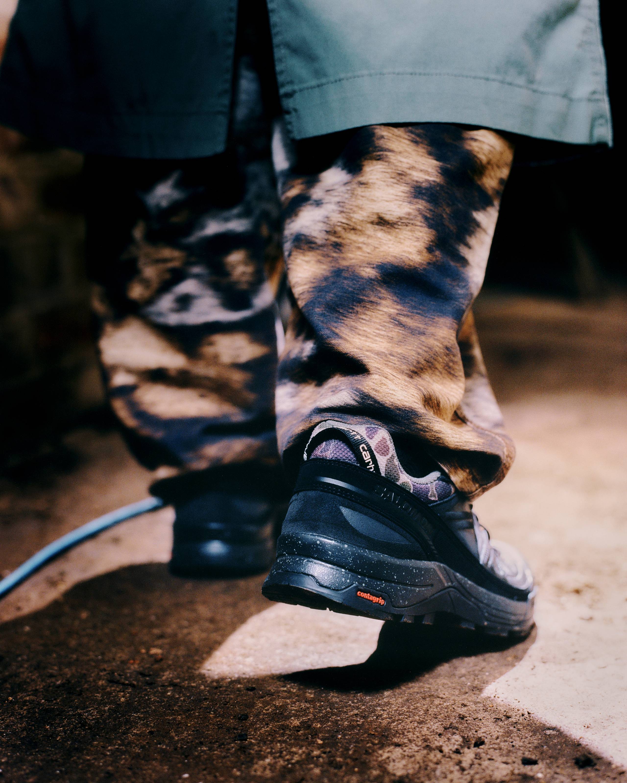 Back shot of Salomon x Carhartt WIP: The X-ALP Carhartt WIP