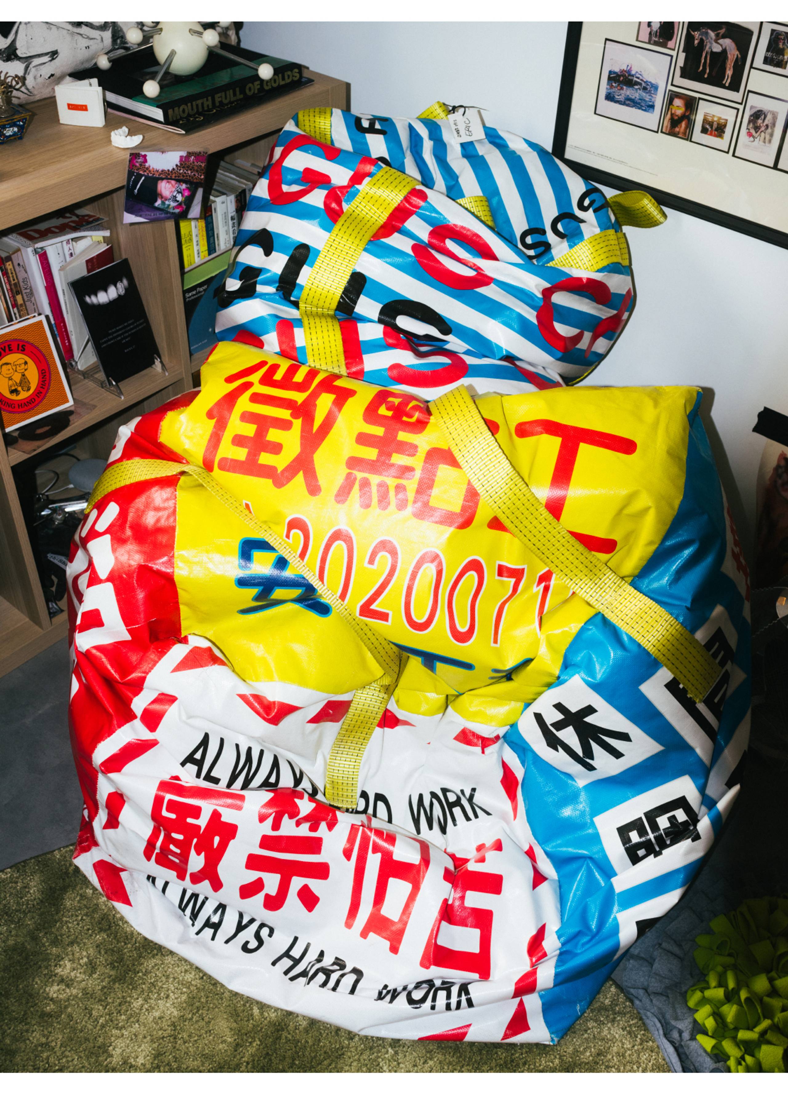 Picture of chair in jewelry designer Eric Wu's Tapei apartment