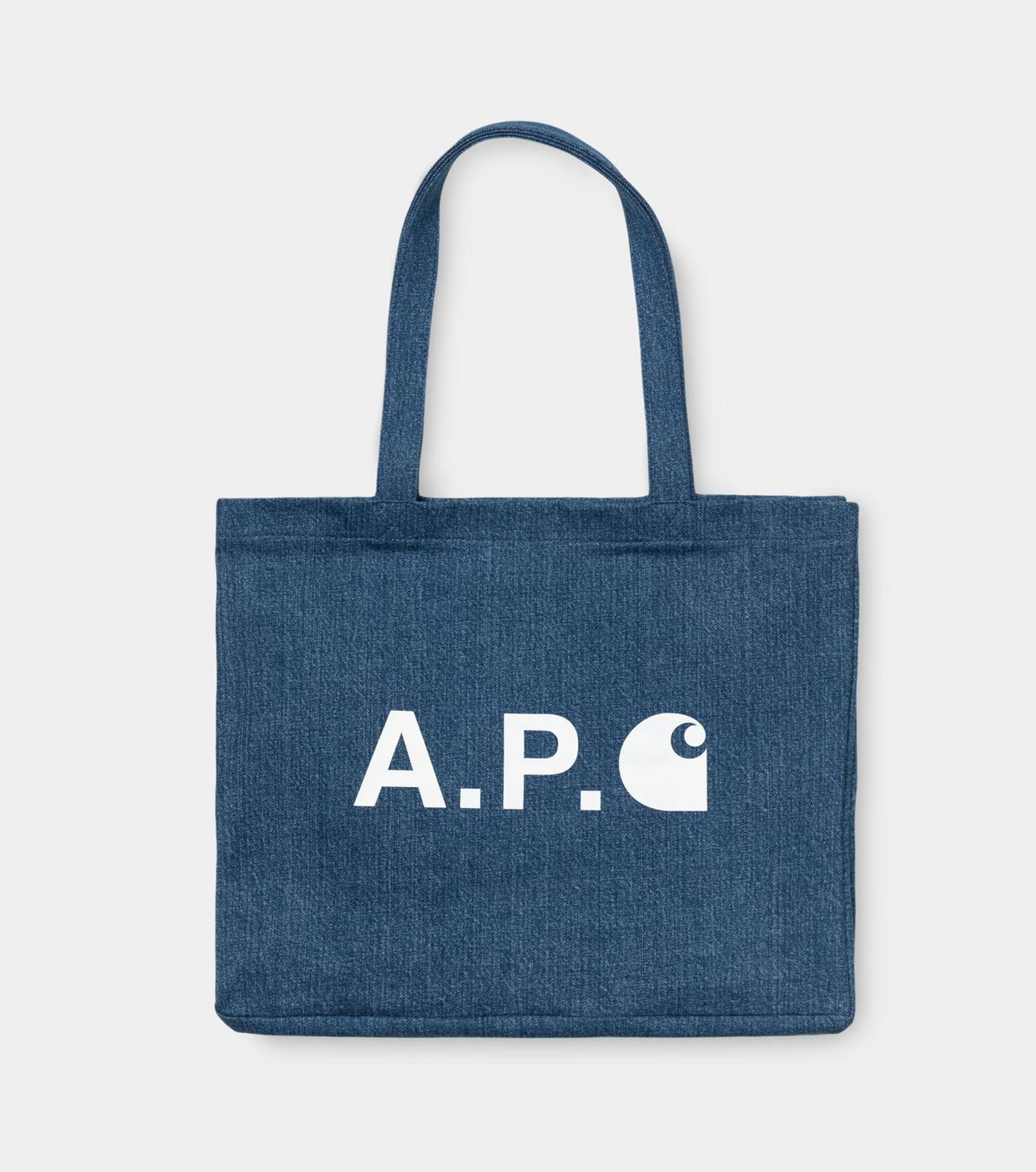 Carhartt WIP x A.P.C. Denim Tote Bag