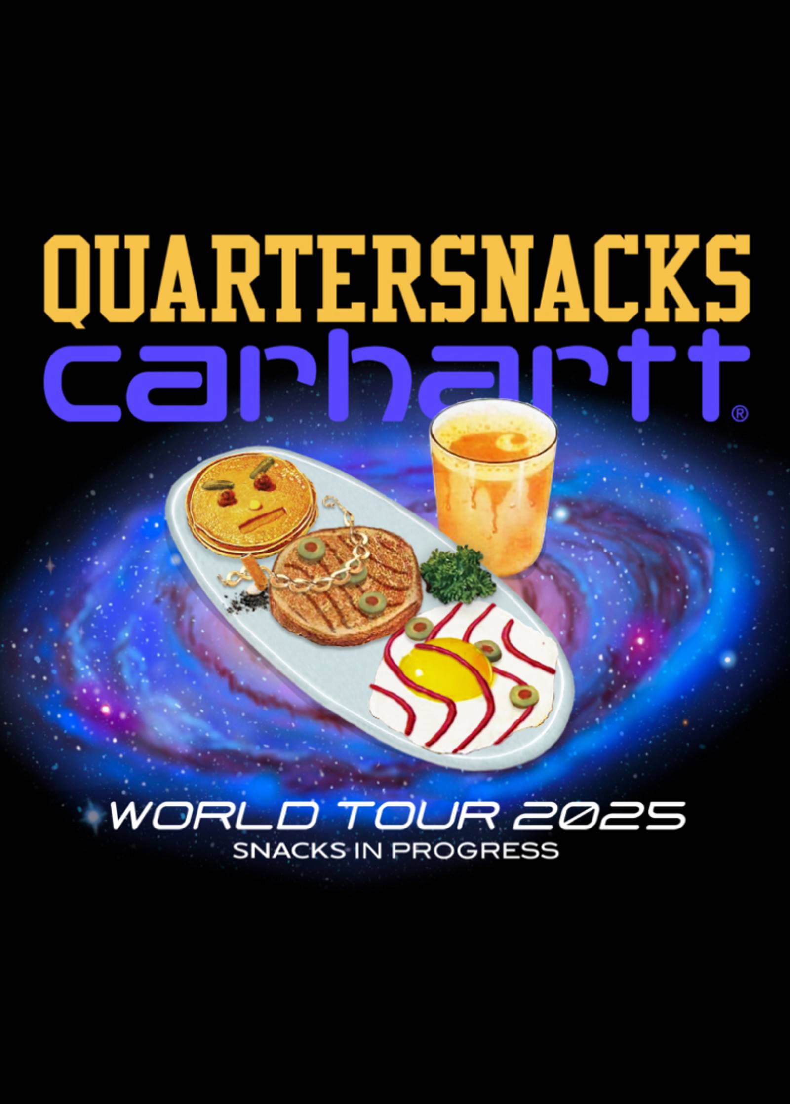 Carhartt WIP x Quartersnacks 2025 Flyer