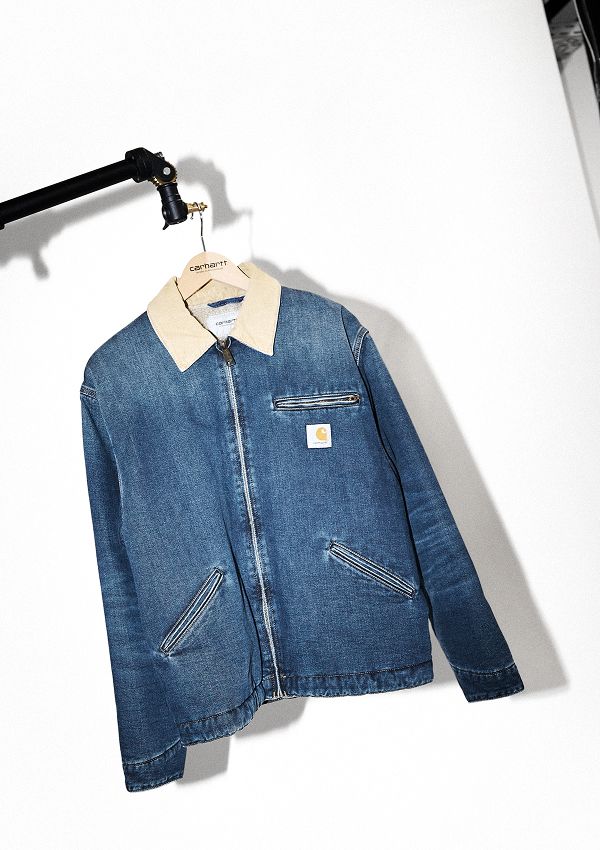 Product shot of OG Detroit Jacket in Denim