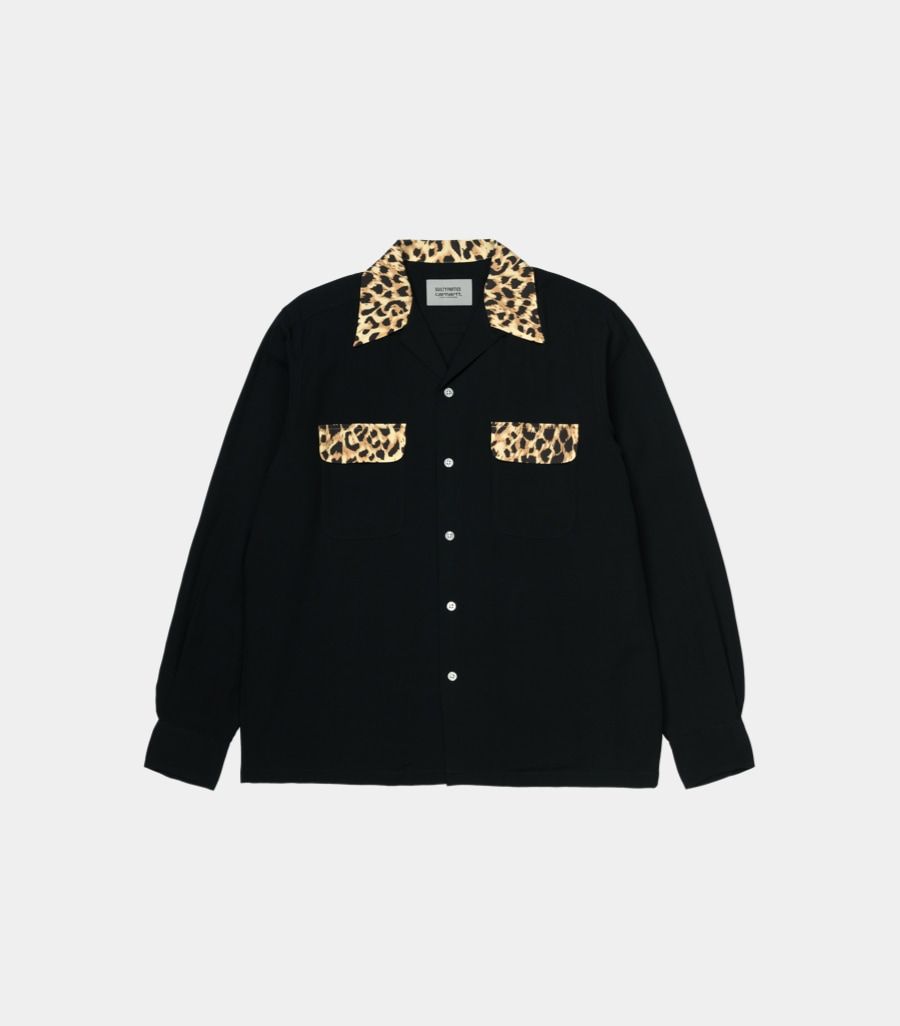 CARHARTT WIP X WACKO MARIA レオパード柄 シャツ M WACKO MARIA ワコマリア Carhartt W.I.P. カーハート LEOPARD