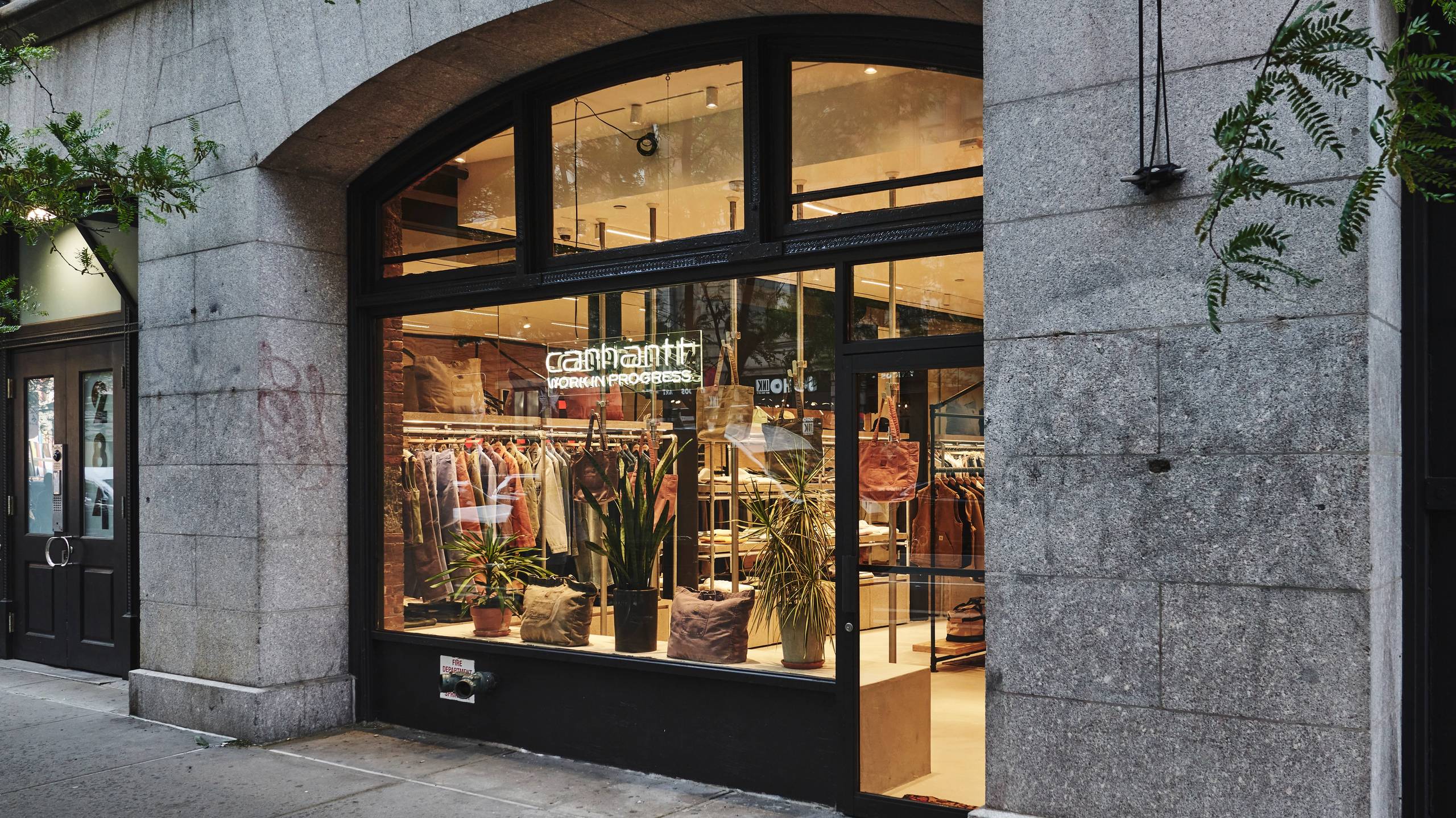 Carhartt WIP New York Store Front Angled