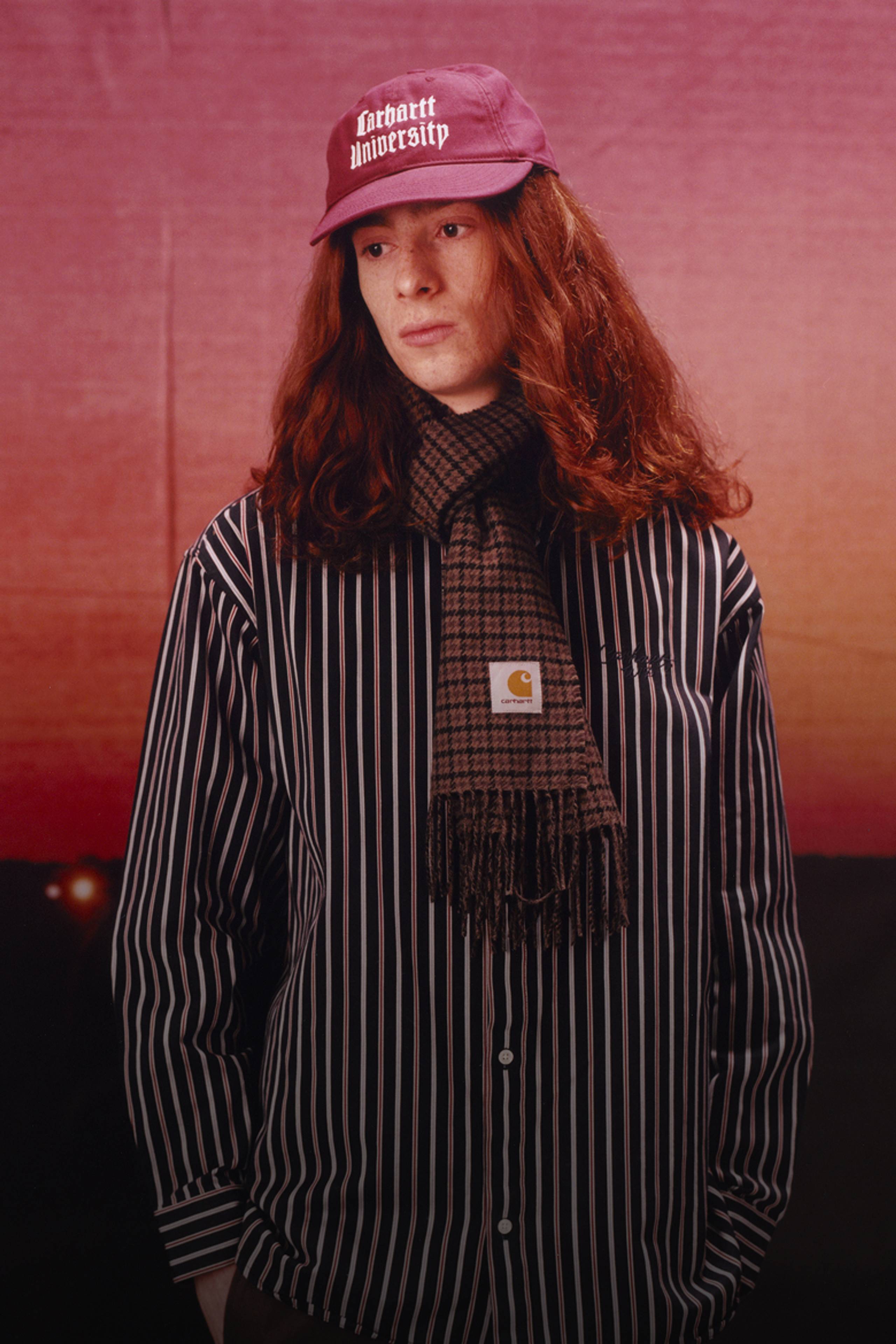 Model wearing items from the F/W25 Collection