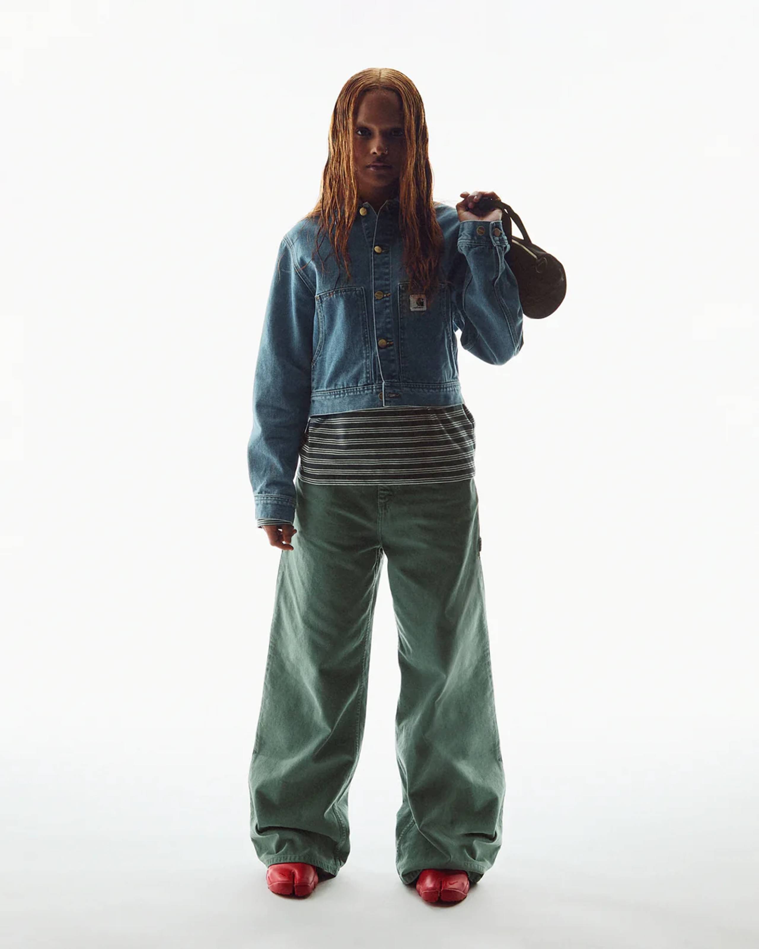 Model wearing items from Carhartt WIP Spring/Summer 2025 collection