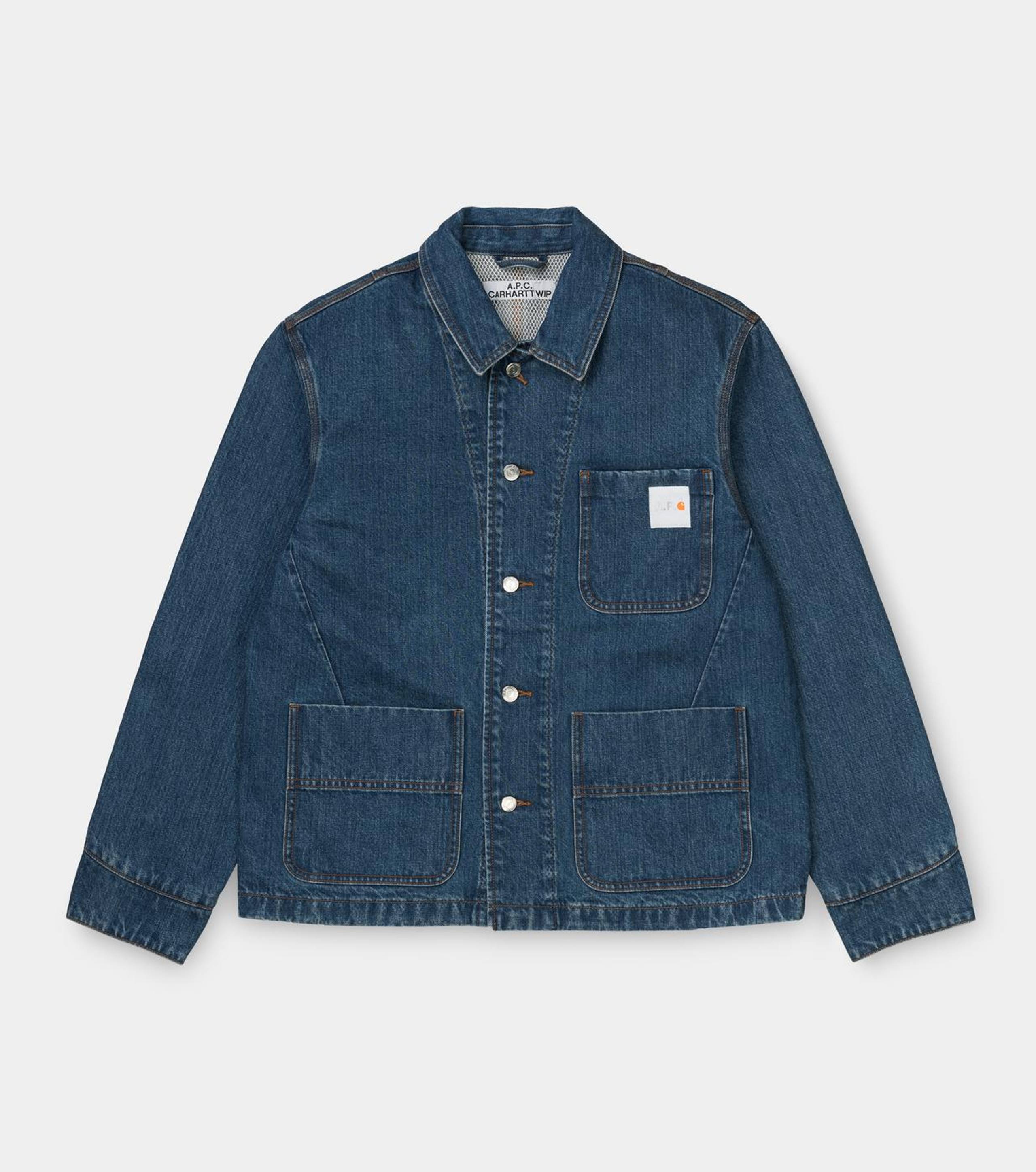 Carhartt WIP x A.P.C. Denim Chore Coat