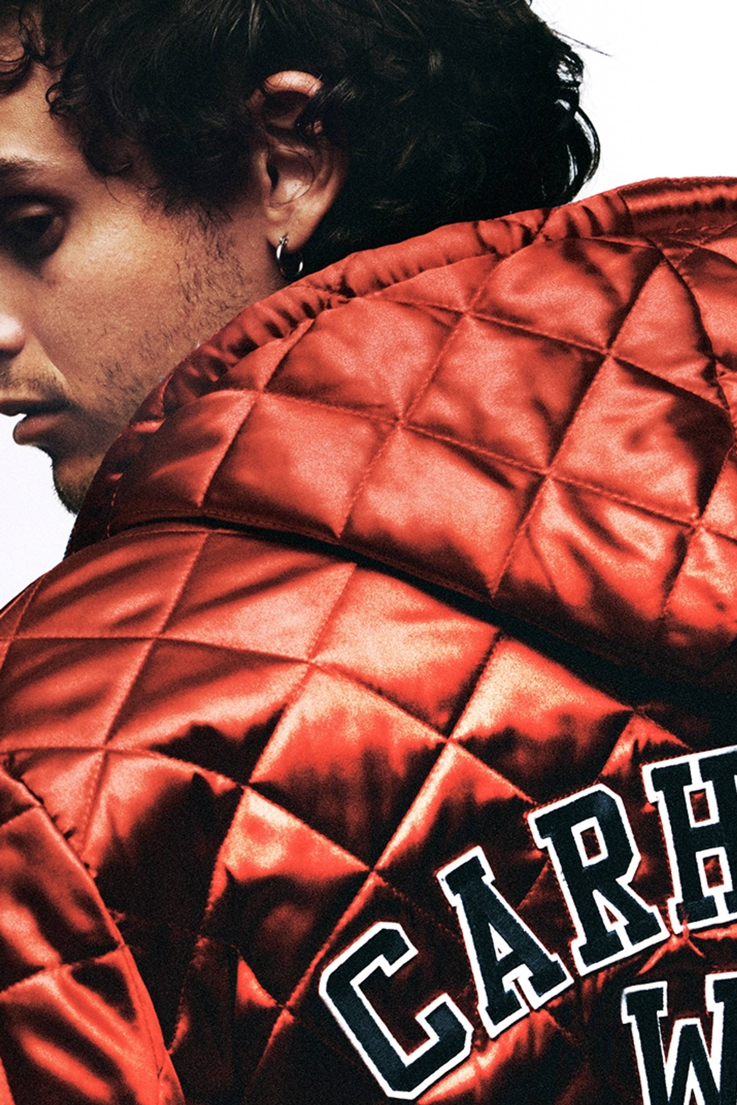 Model wearing a OG Active Jacket from the OG Active Jacket 50th Anniversary Edition