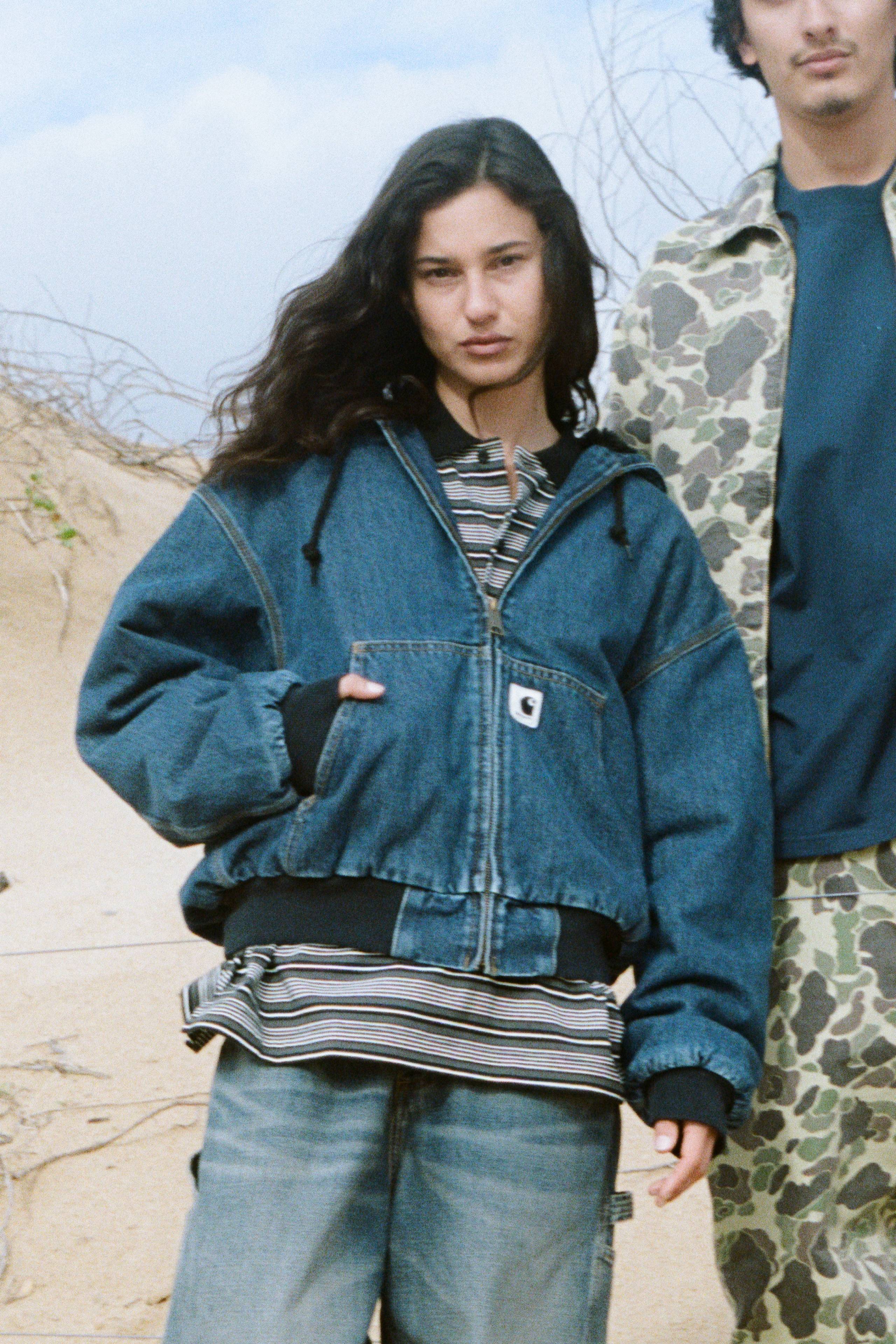 Models wearing items from FW25 Carhartt WIP Collection