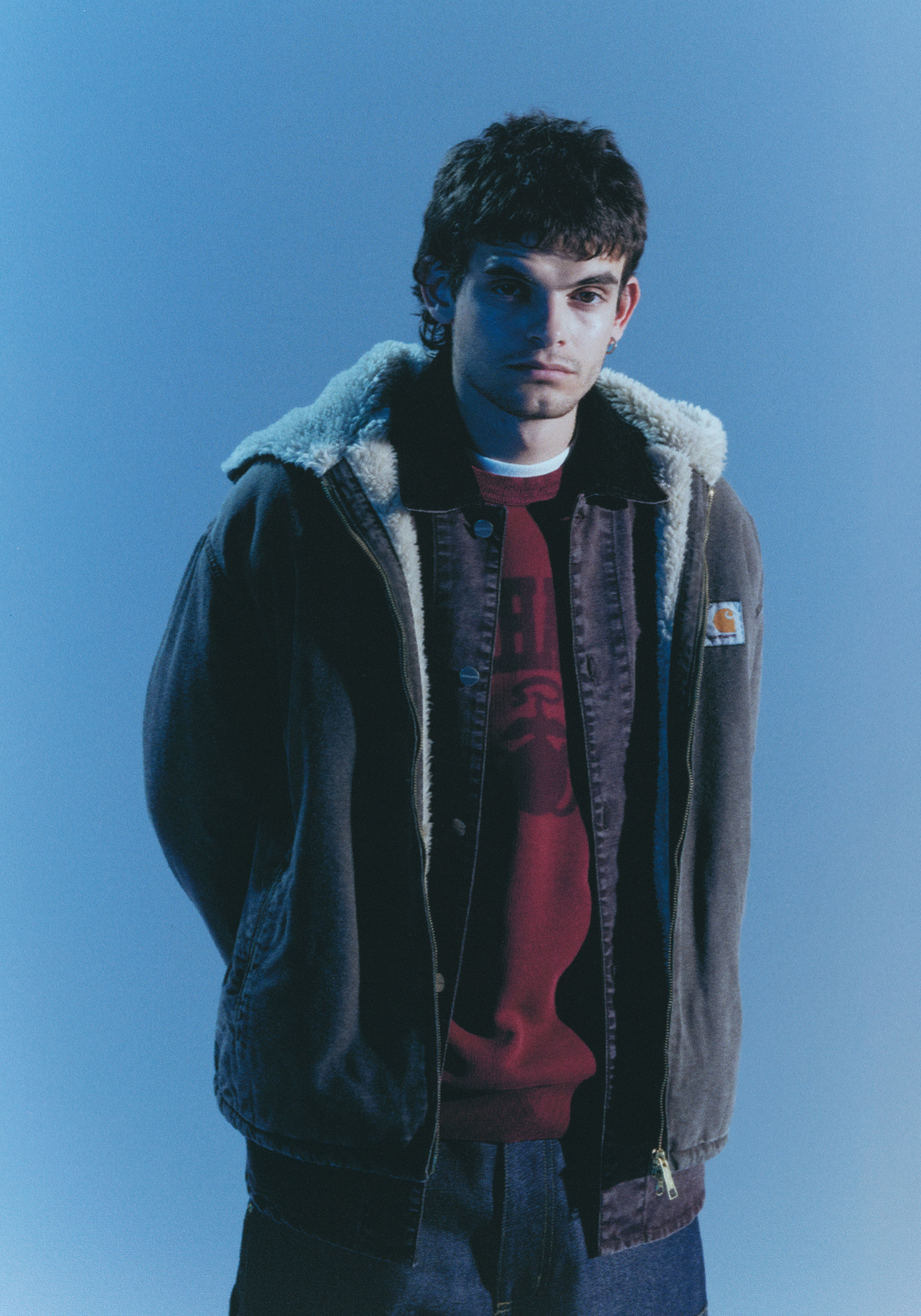 Model wearing items from the SS26 Pre Collection