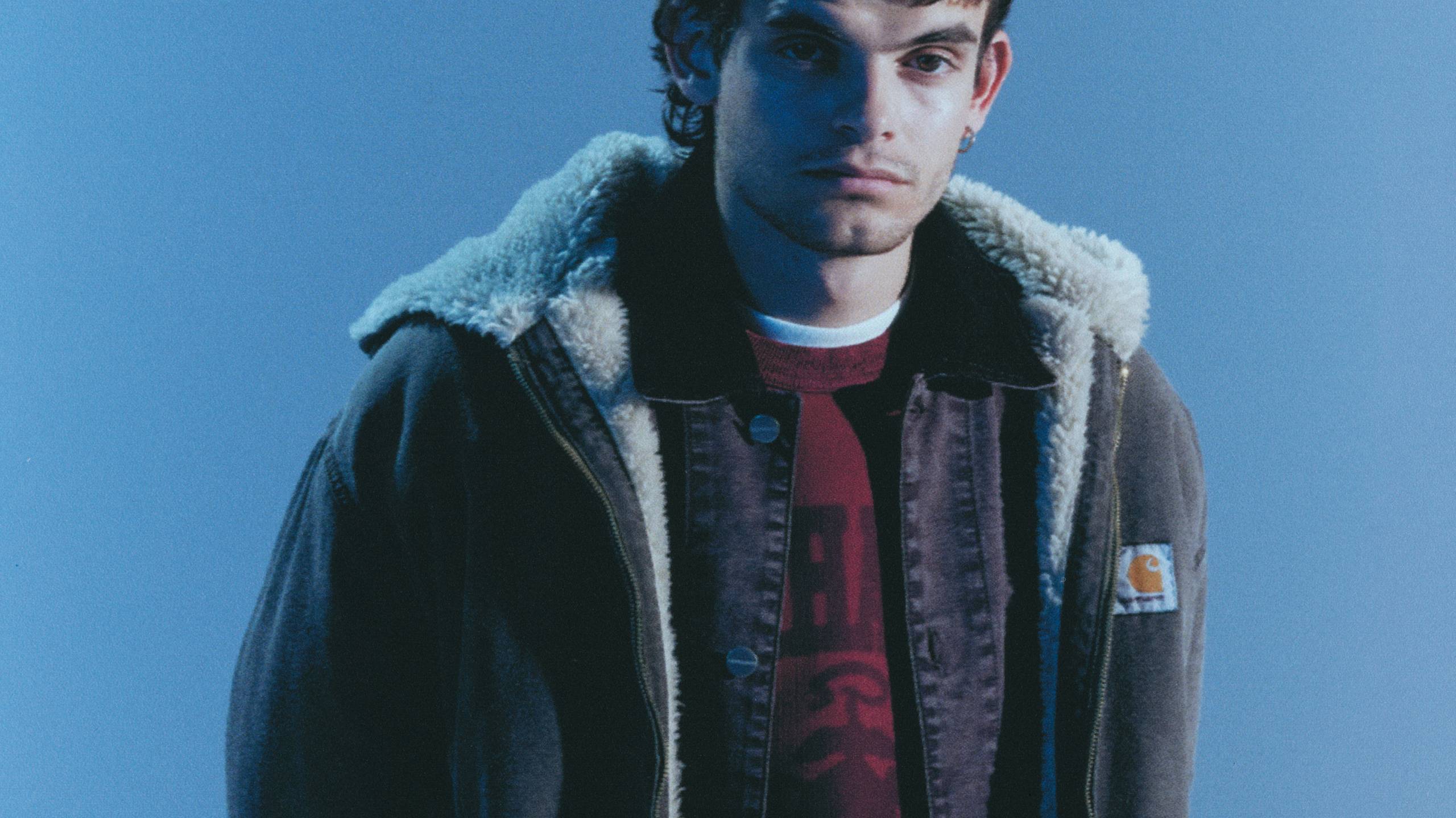 Model wearing items from the SS26 Pre Collection