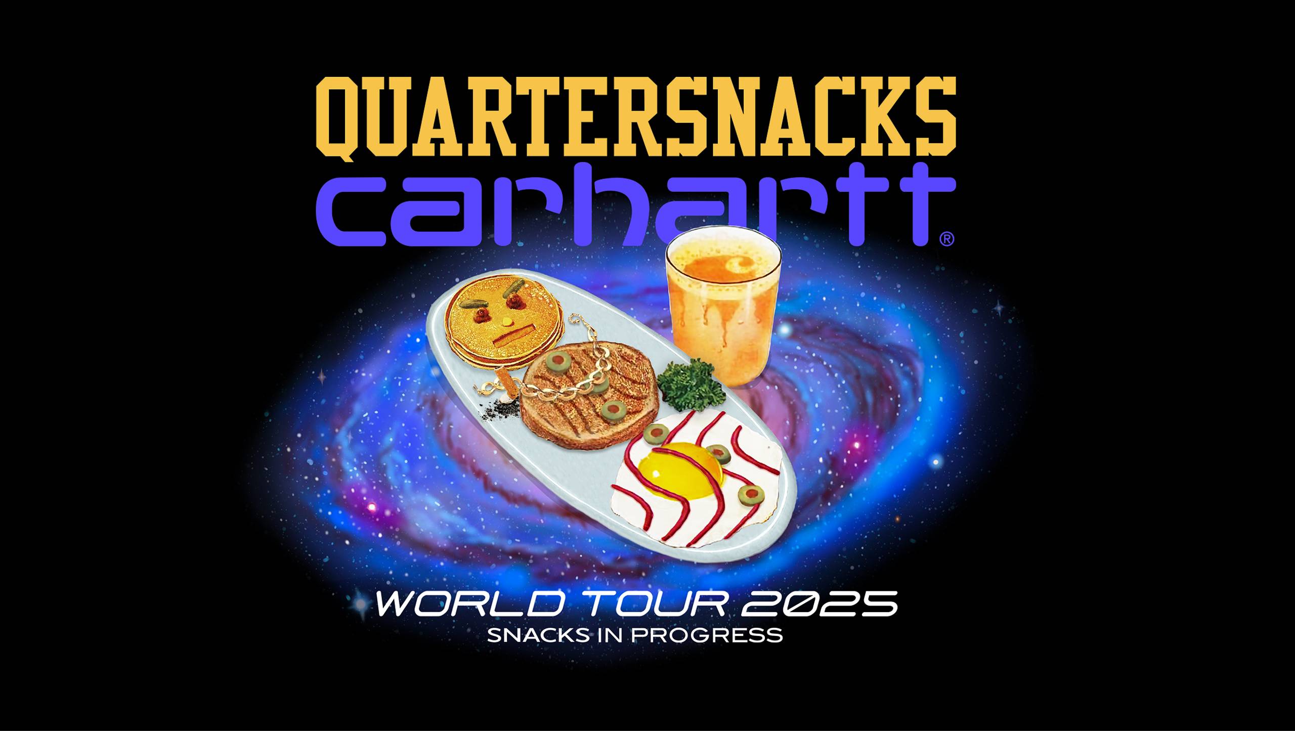 Quartersnacks x Carhartt WIP Flyer