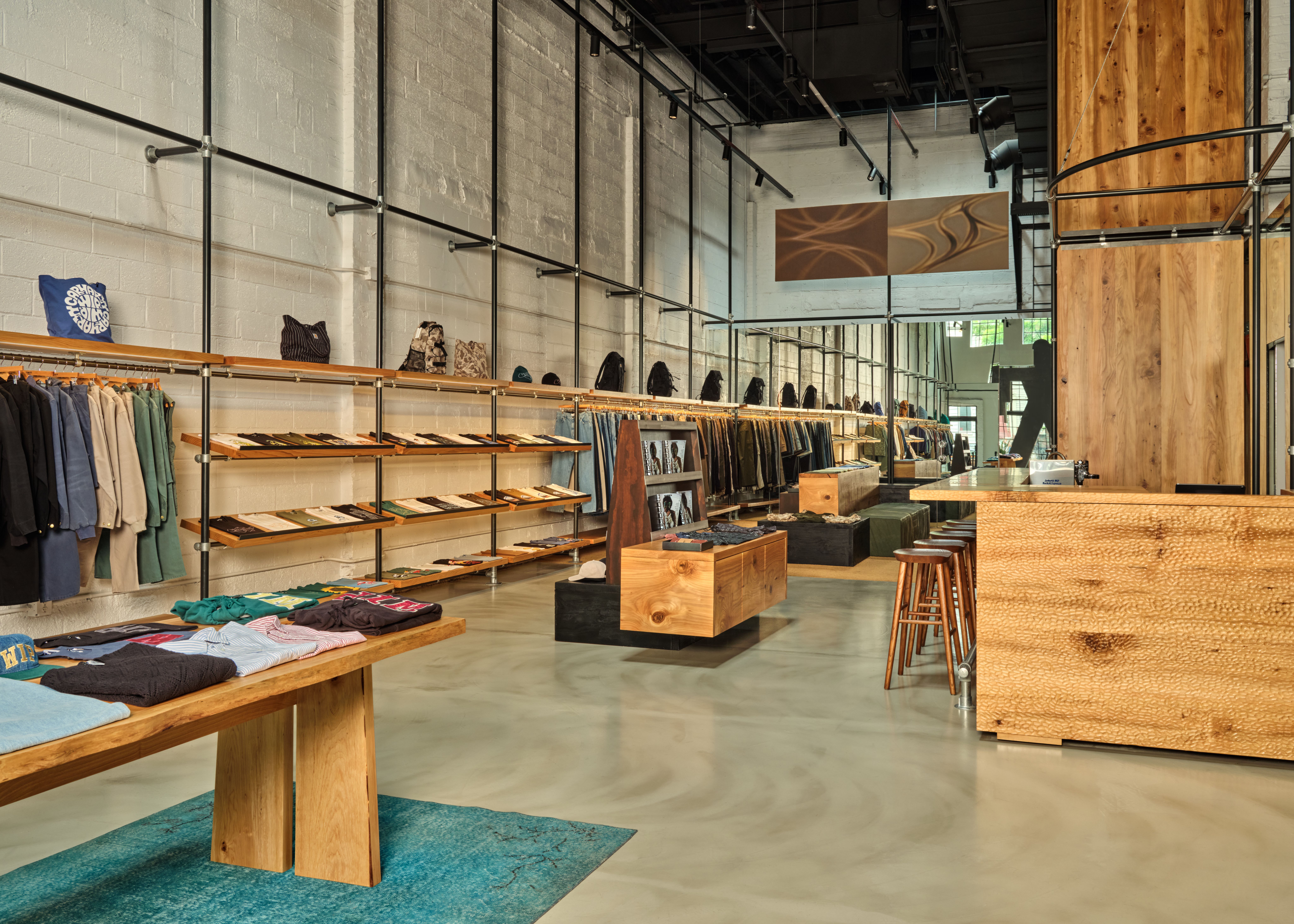 Carhartt WIP Brooklyn Store Interior Detail 1