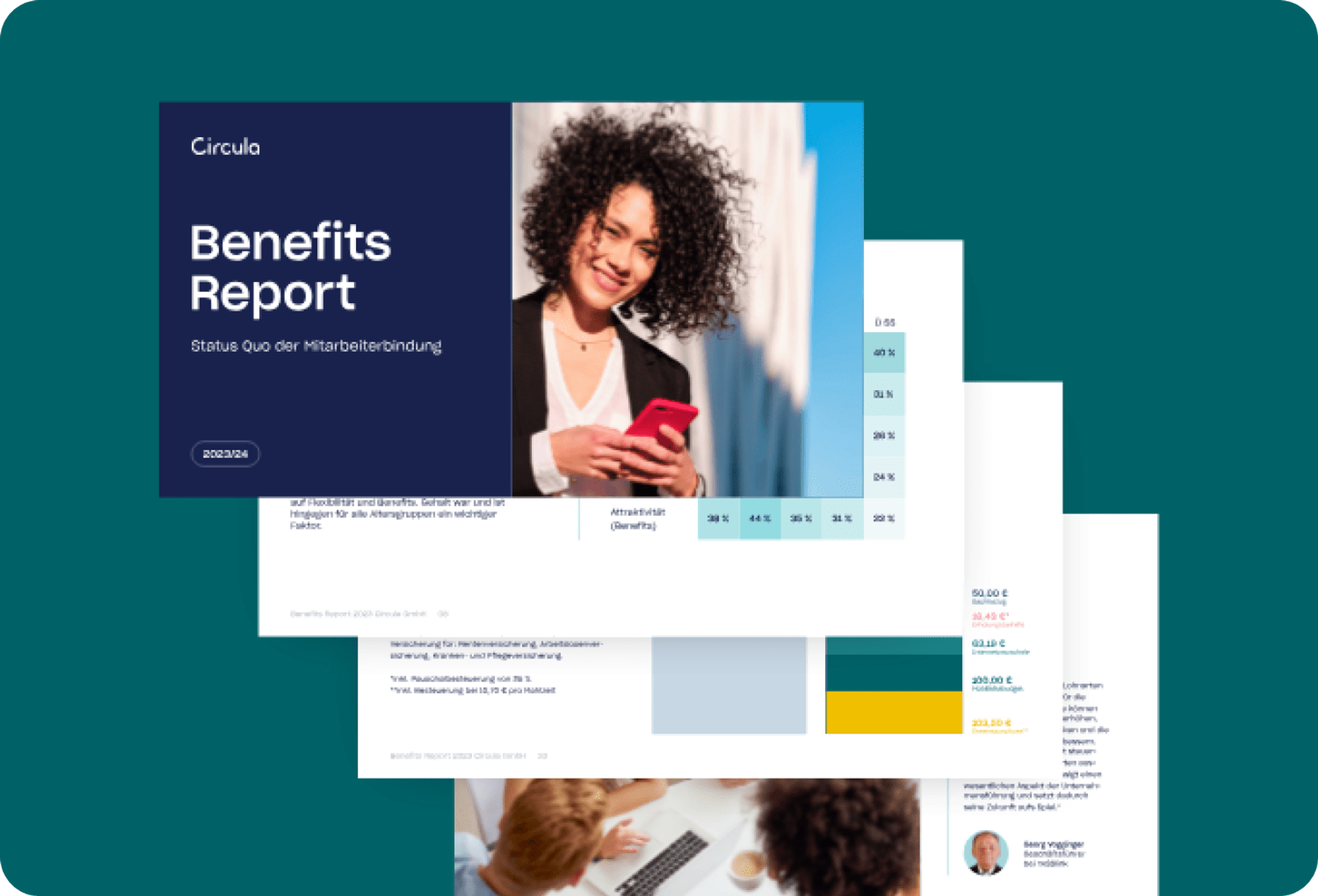 Benefits Report 2024 – Status Quo der Mitarbeiterbindung