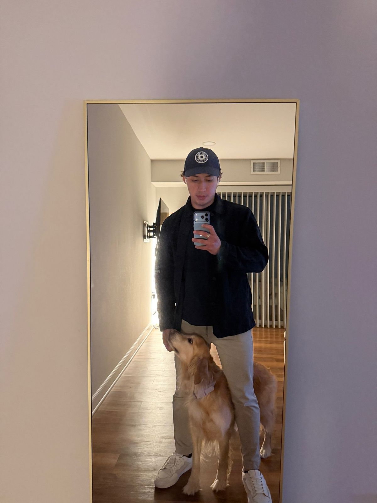 Heading out with my dog