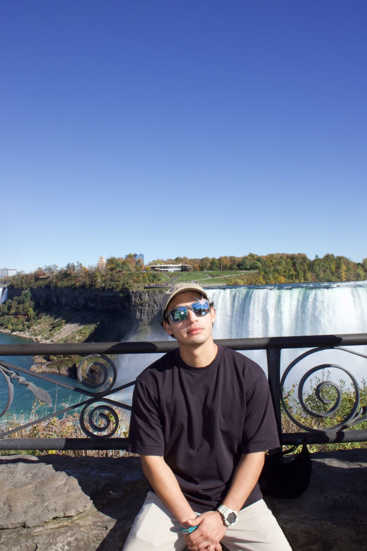 Taking in Niagara Falls
