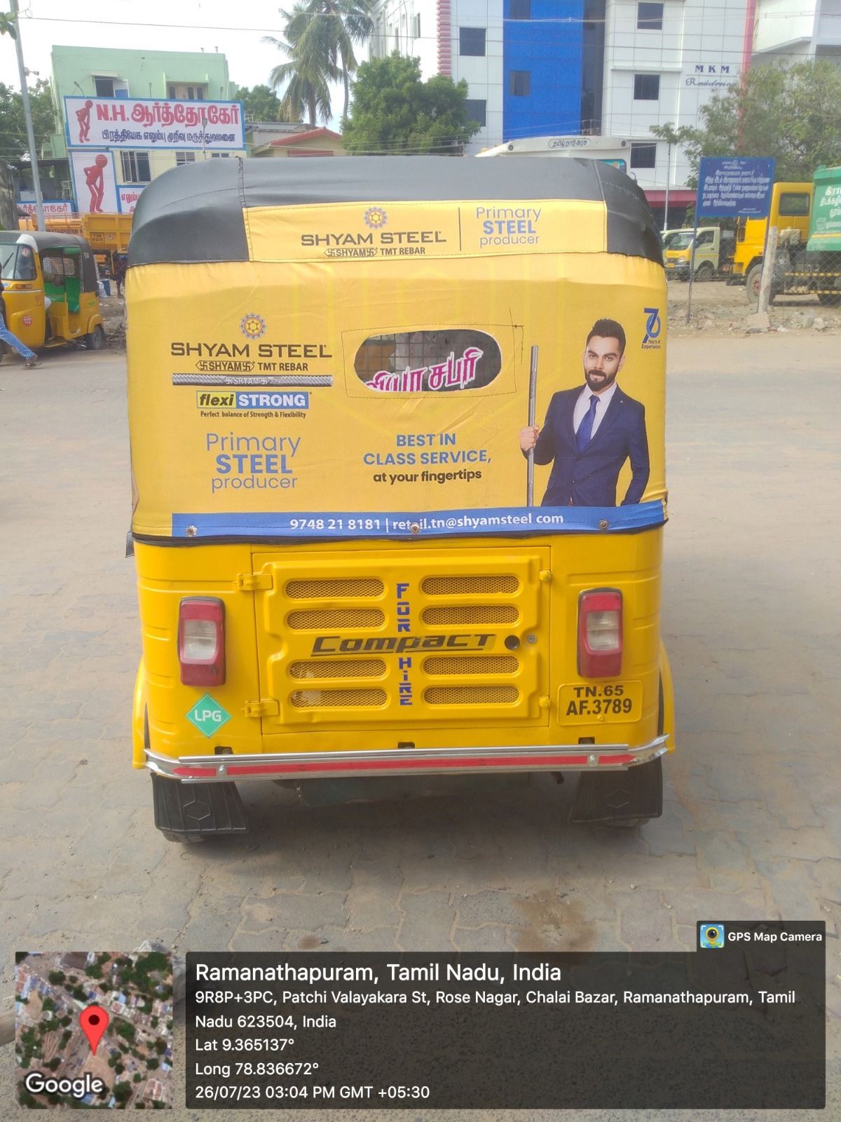 Auto branding Bangalore zone rates Koramangala HSR Indiranagar Whitefield 2026 city guide