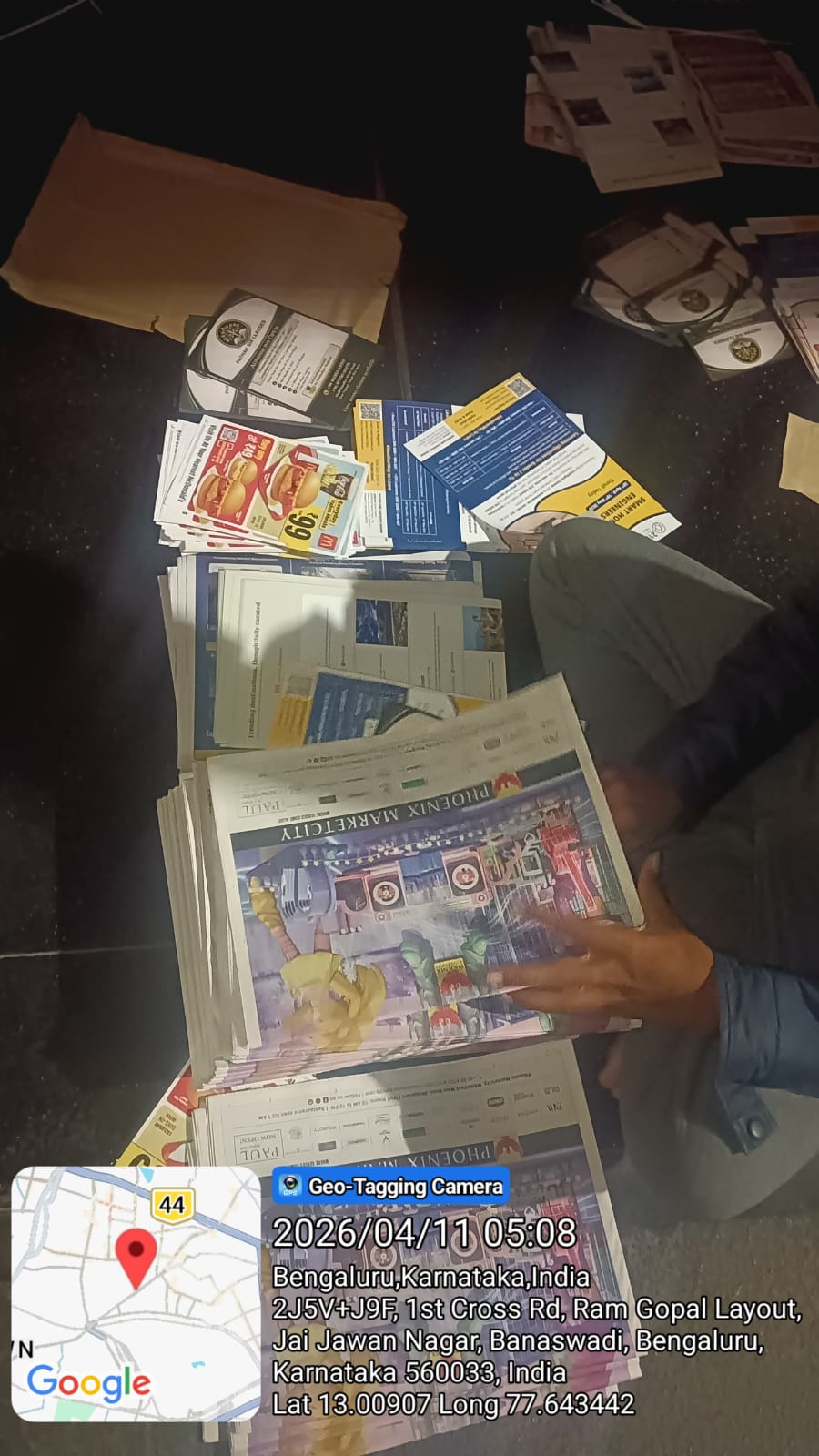 The 90-day Bangalore real estate launch playbook using newspaper insertion at ₹1.9 per pamphlet