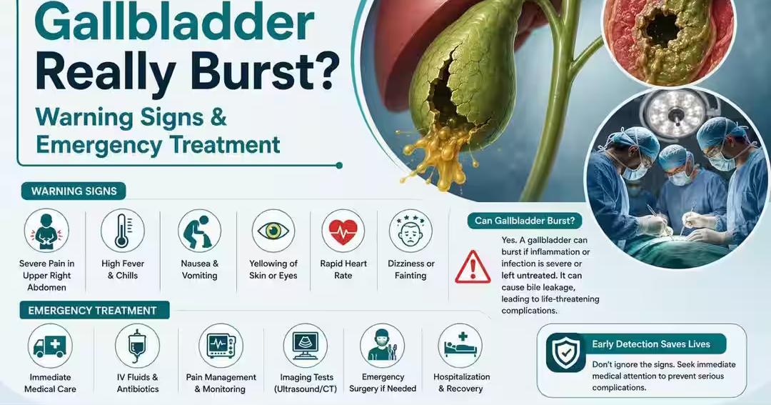 Gallbladder Drop Can Your Gallbladder Burst? What You Need to Know | Expert Guide | Dr ...