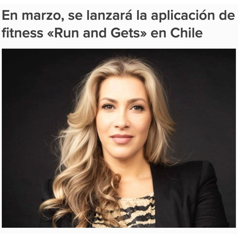 In March, the Run and Gets Fitness App Will Launch in Chile