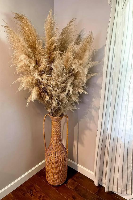 Rattan Vase