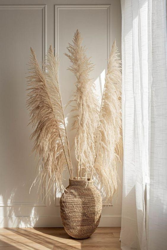 Rattan Vase