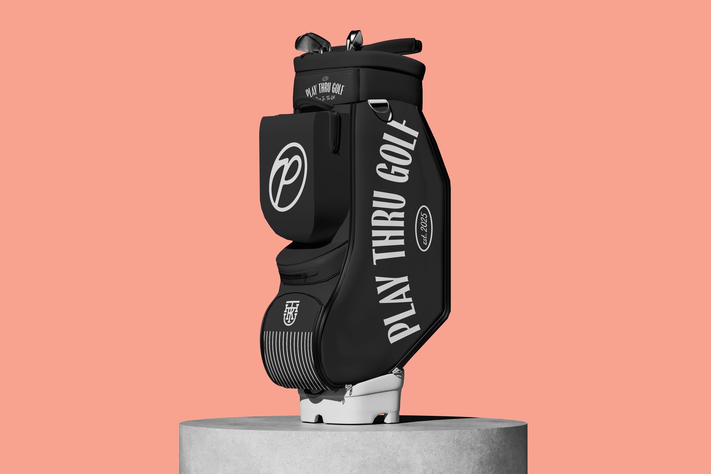Play Thru Golf, play thru golf - golf bag