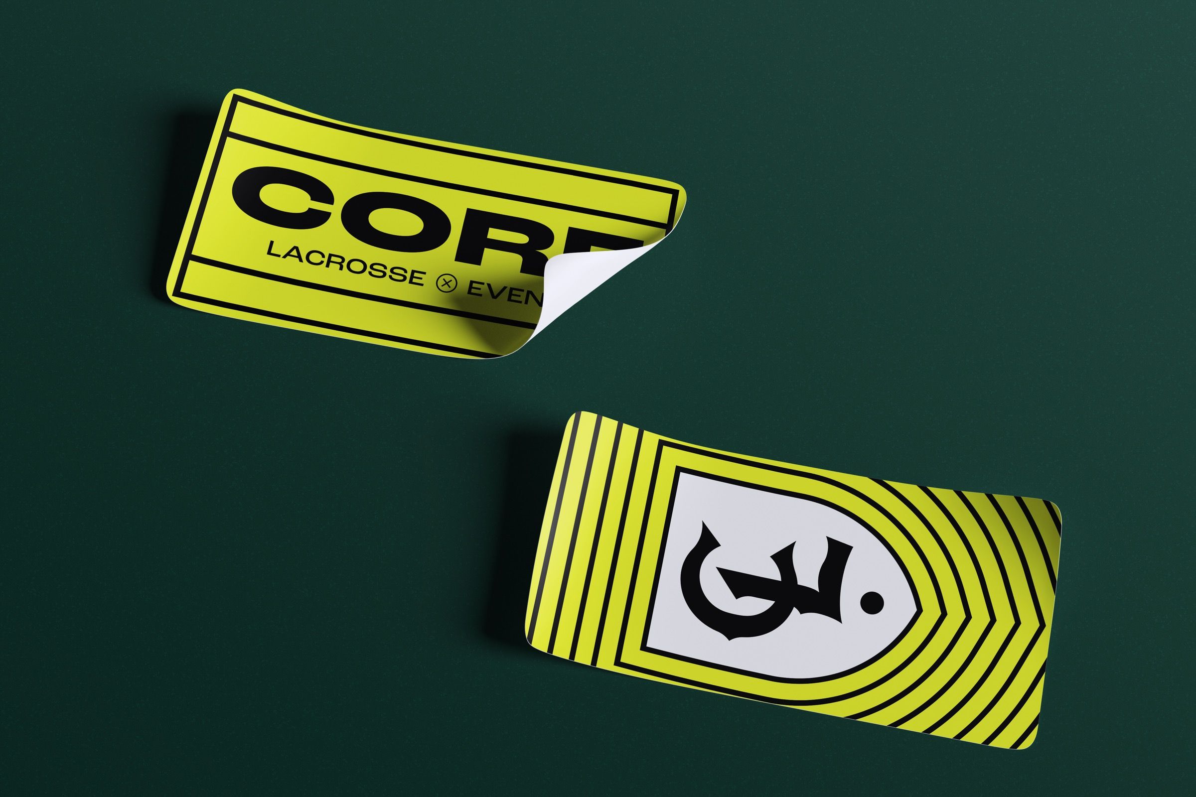 Core Lacrosse Events, Core - Stickers 1