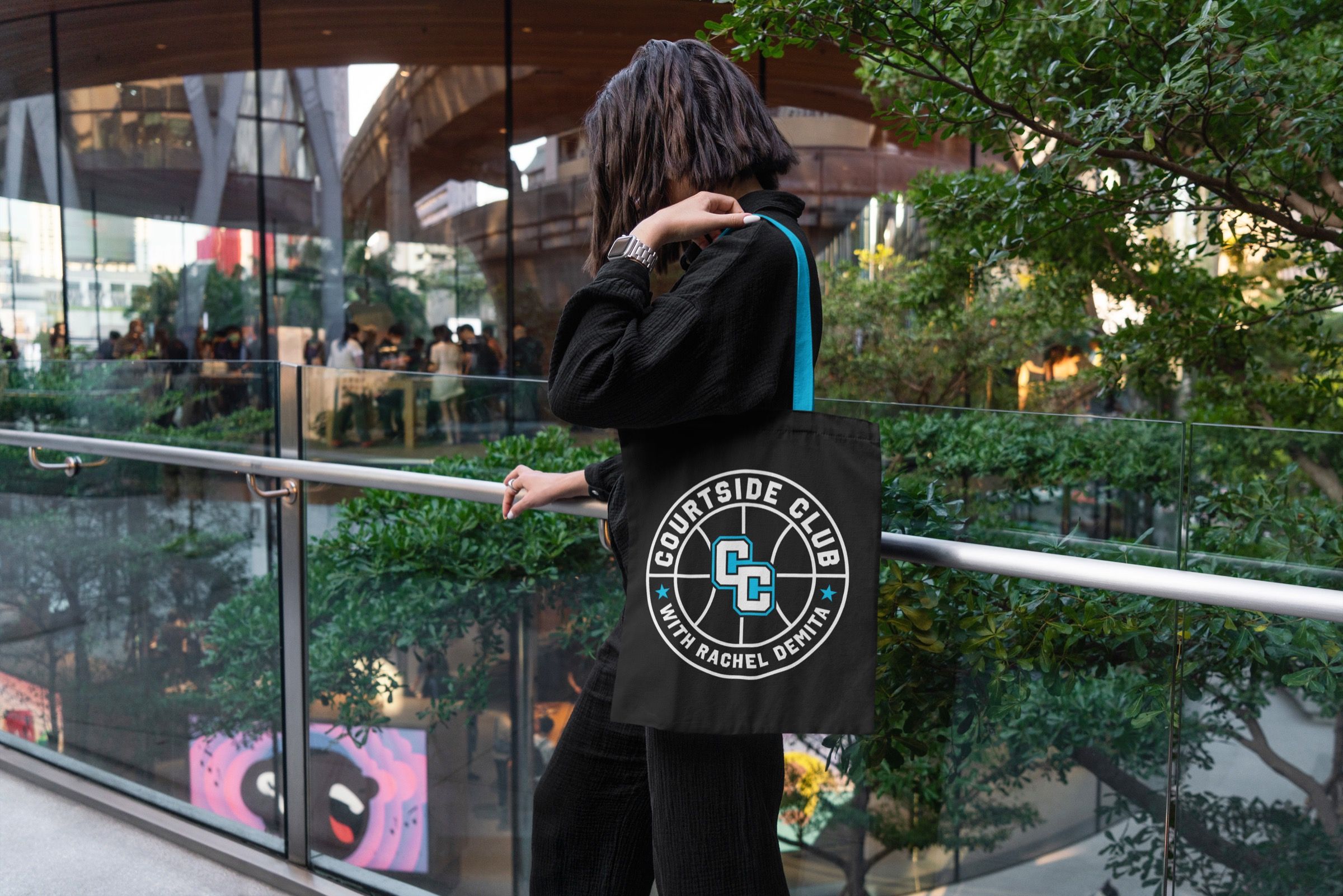 Courtside Club with Rachel DeMita, CC TOTE