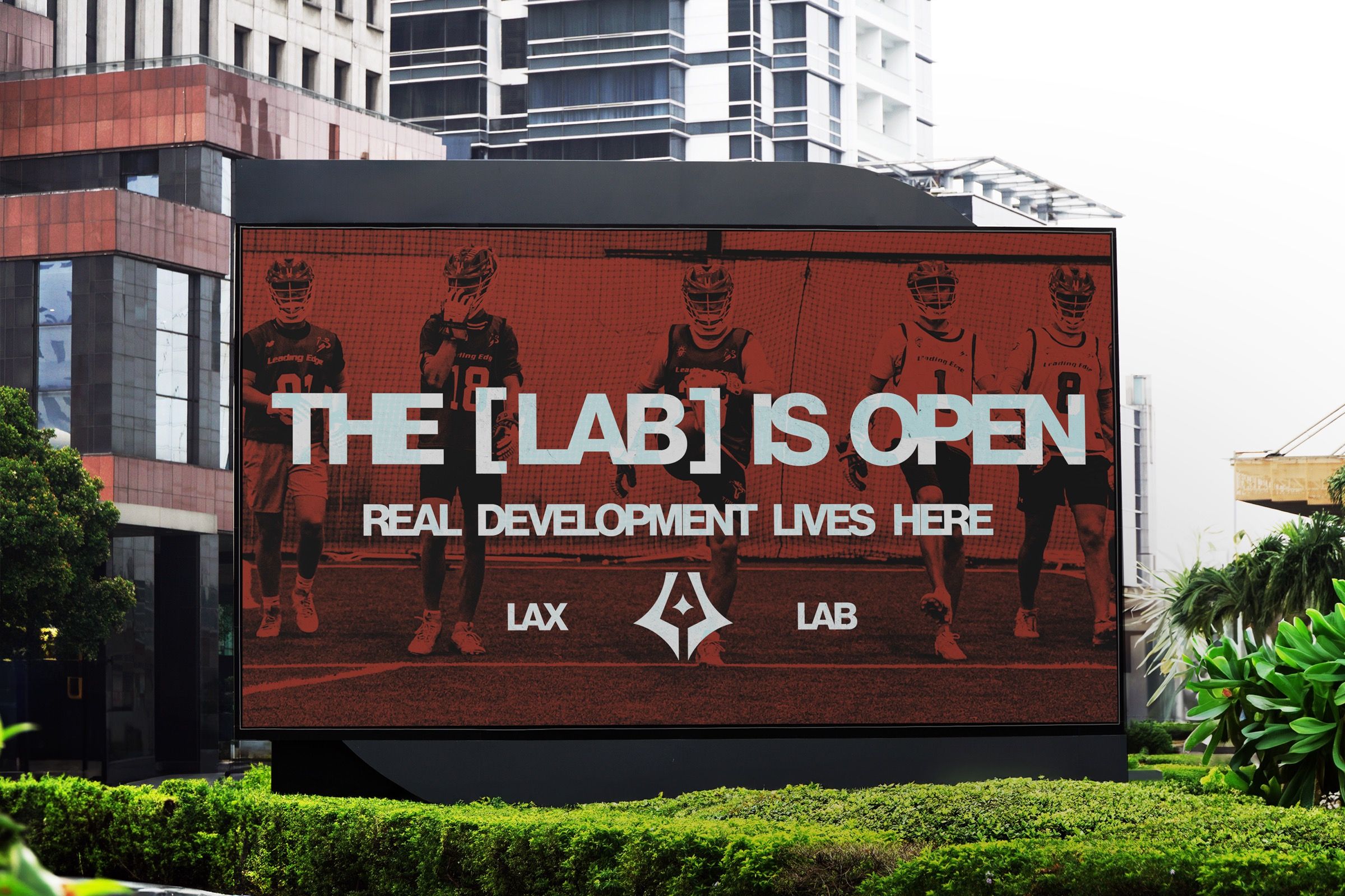 LAX LAB, Lax Lab Billboard Mockup