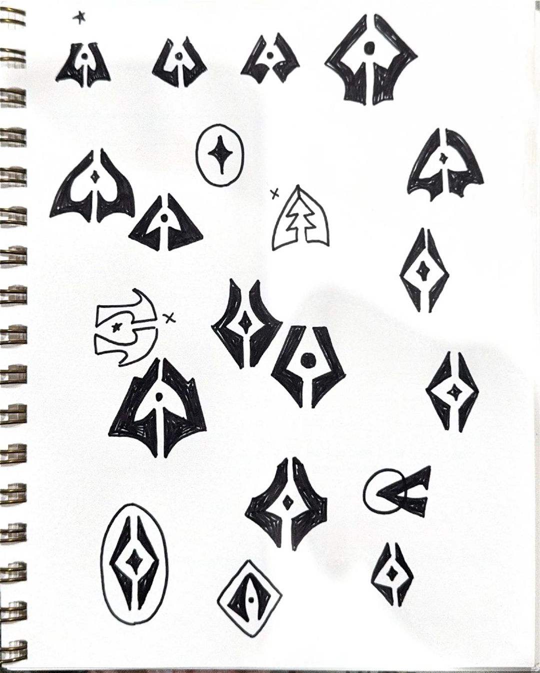 Lax lab 2, hand-drawn sketches from Drew's sketchbook