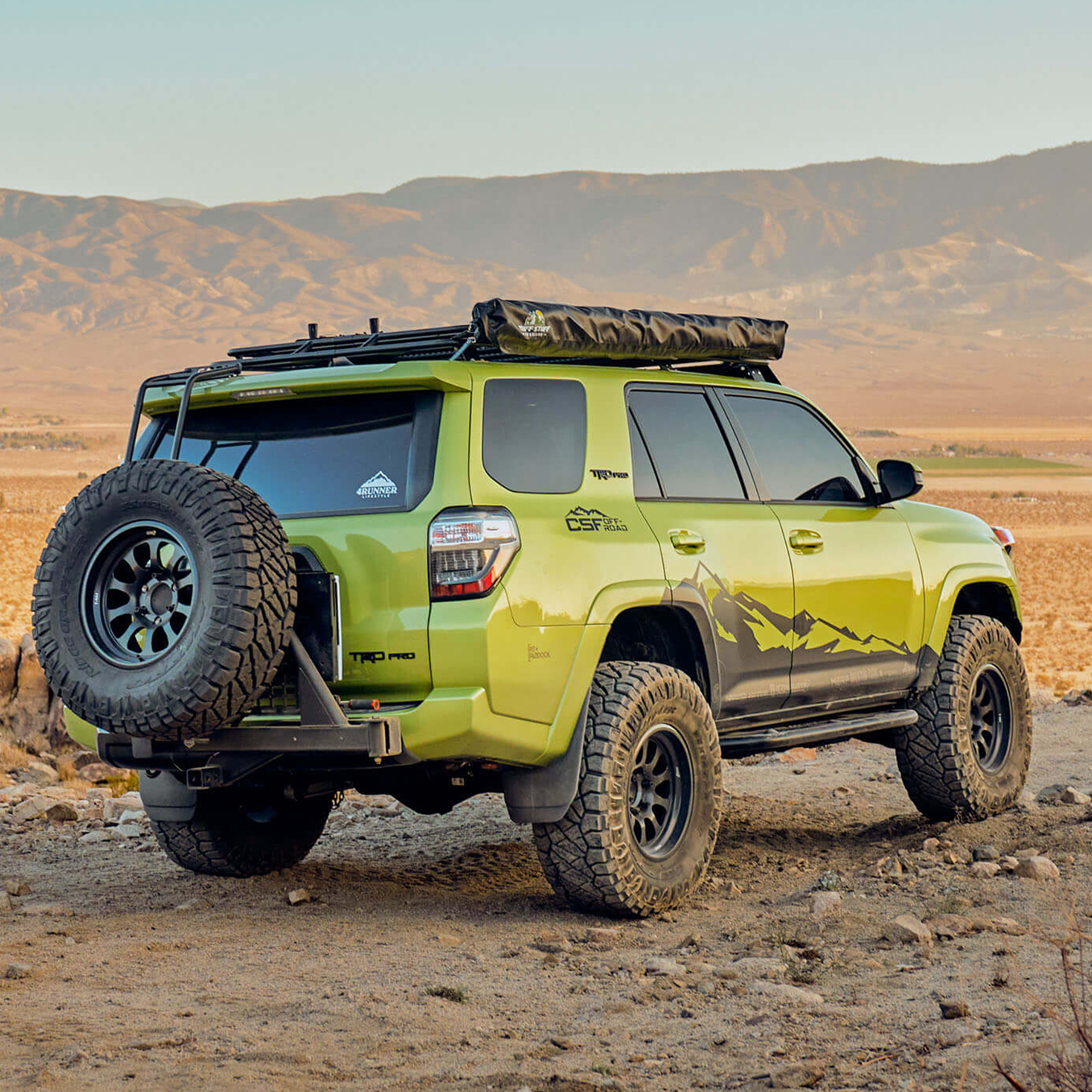 Toyota 4Runner in the mountains off-roading