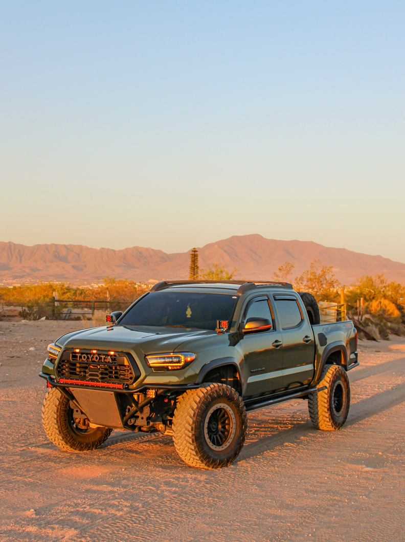 Toyota Tacoma with mbrp exhaust installed, customer image