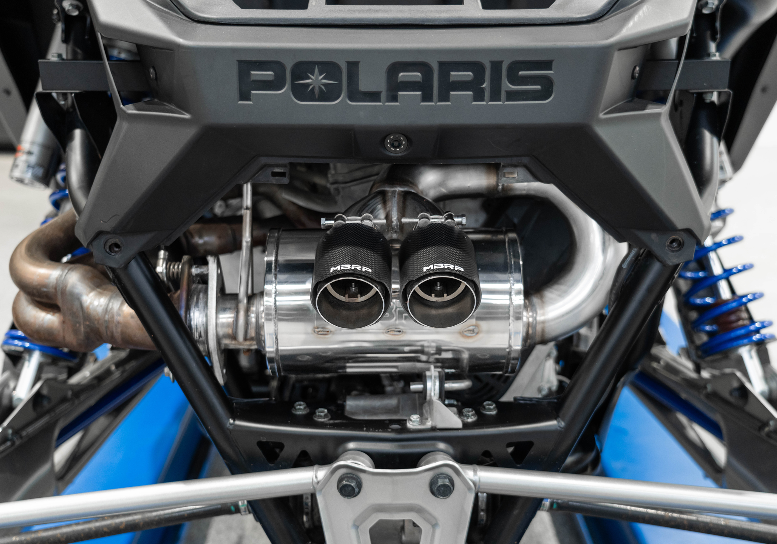 Polaris installed mbrp exhaust