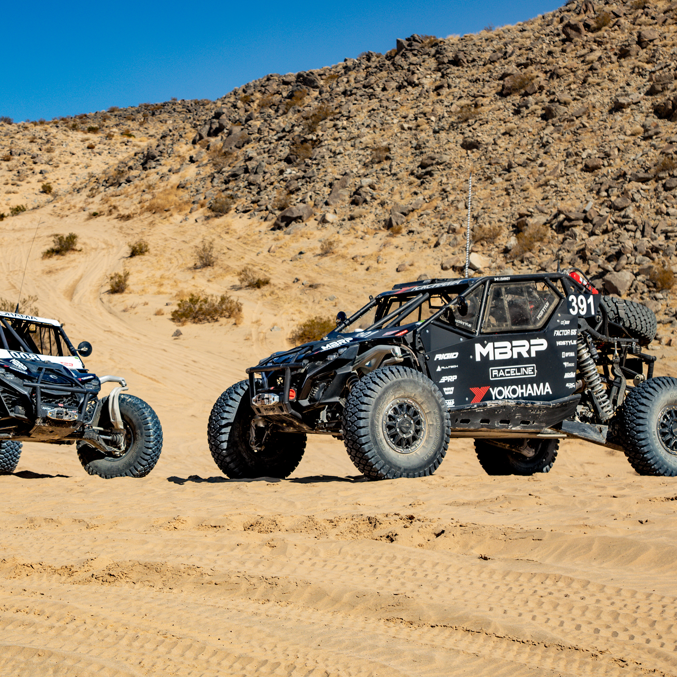 MBRP SXS in the desert for KOH
