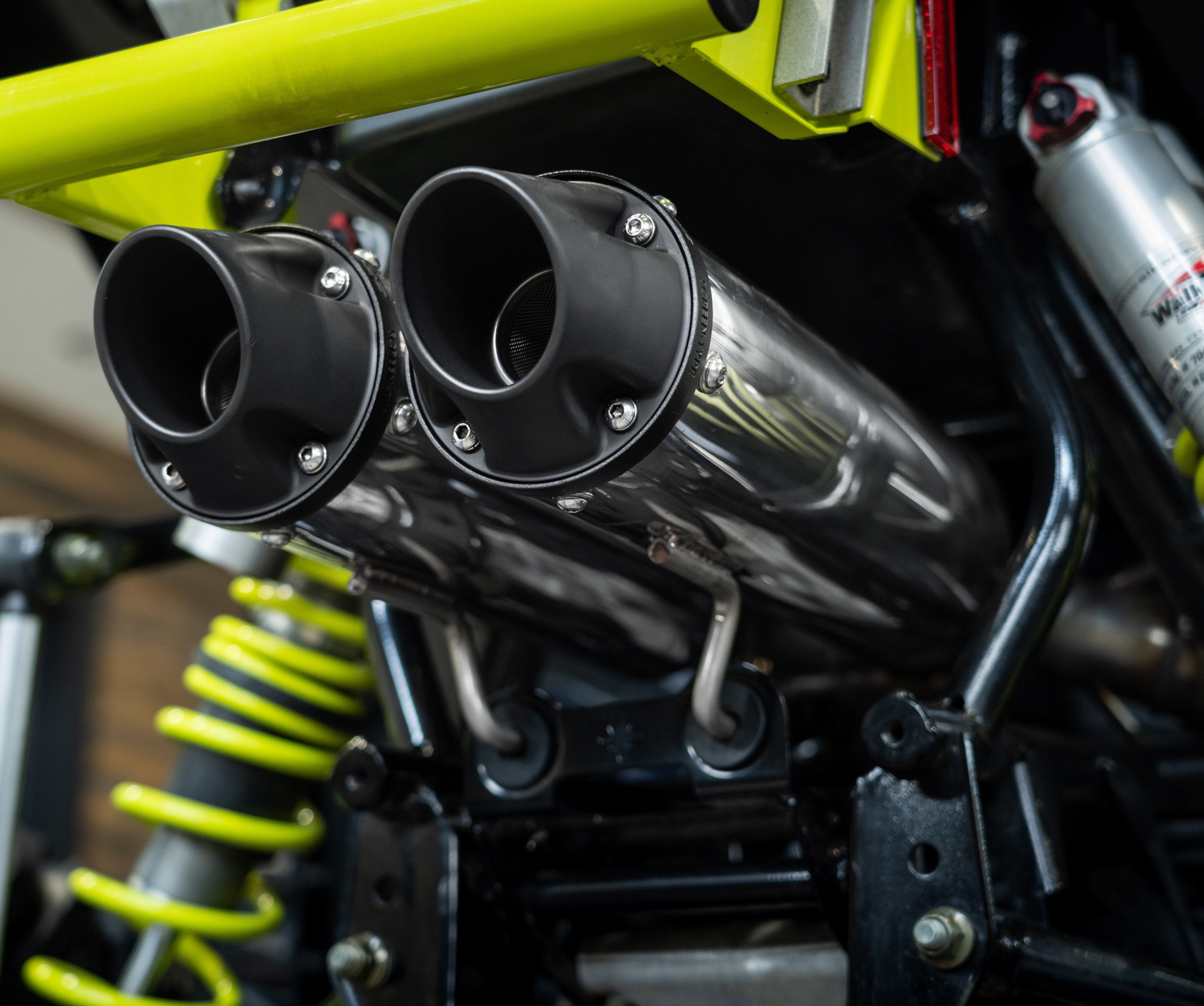 MBRP ATV exhaust closeup