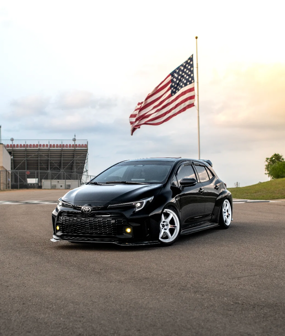 Toyota Corolla with mbrp exhaust installed, customer image