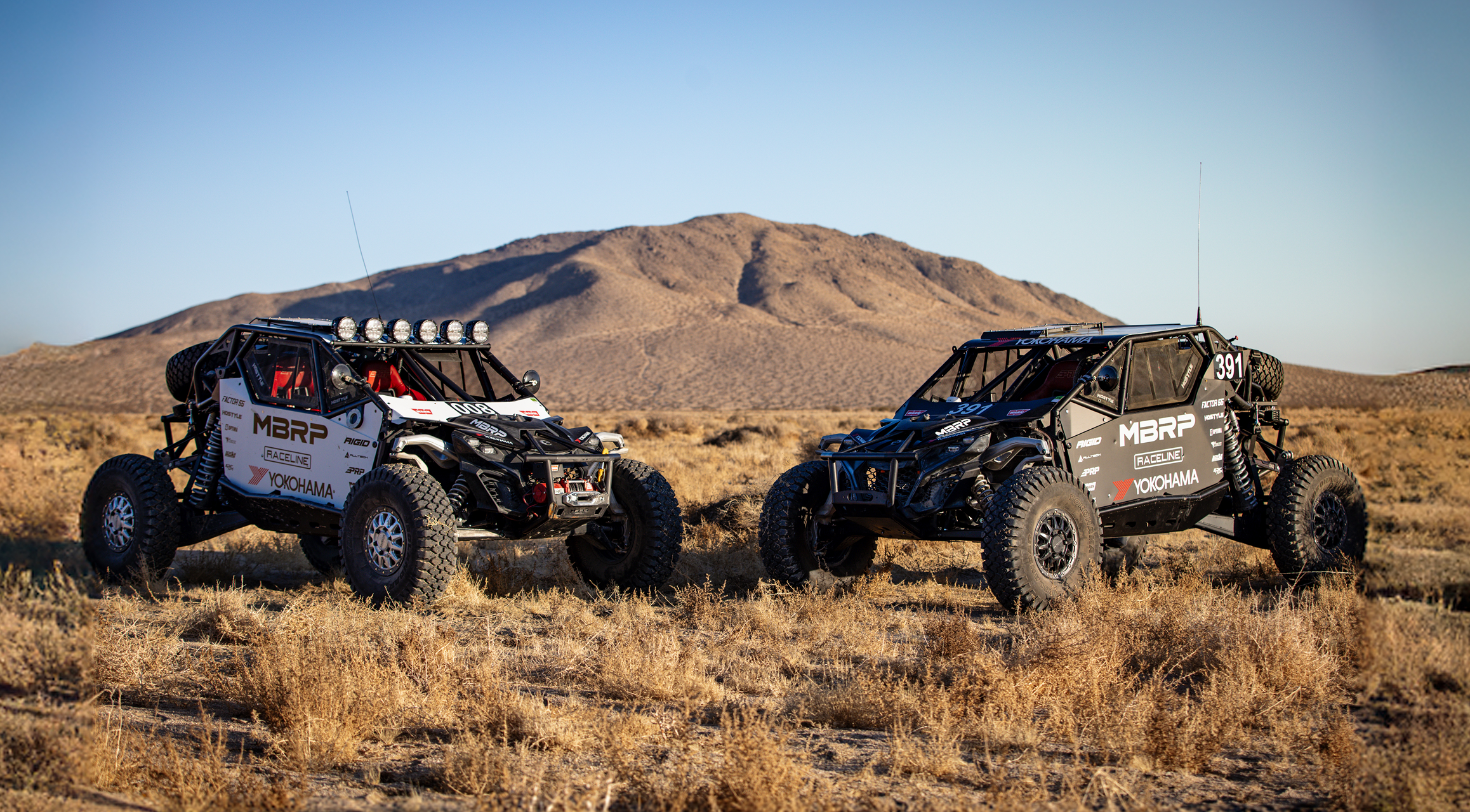 MBRP SXS in the desert