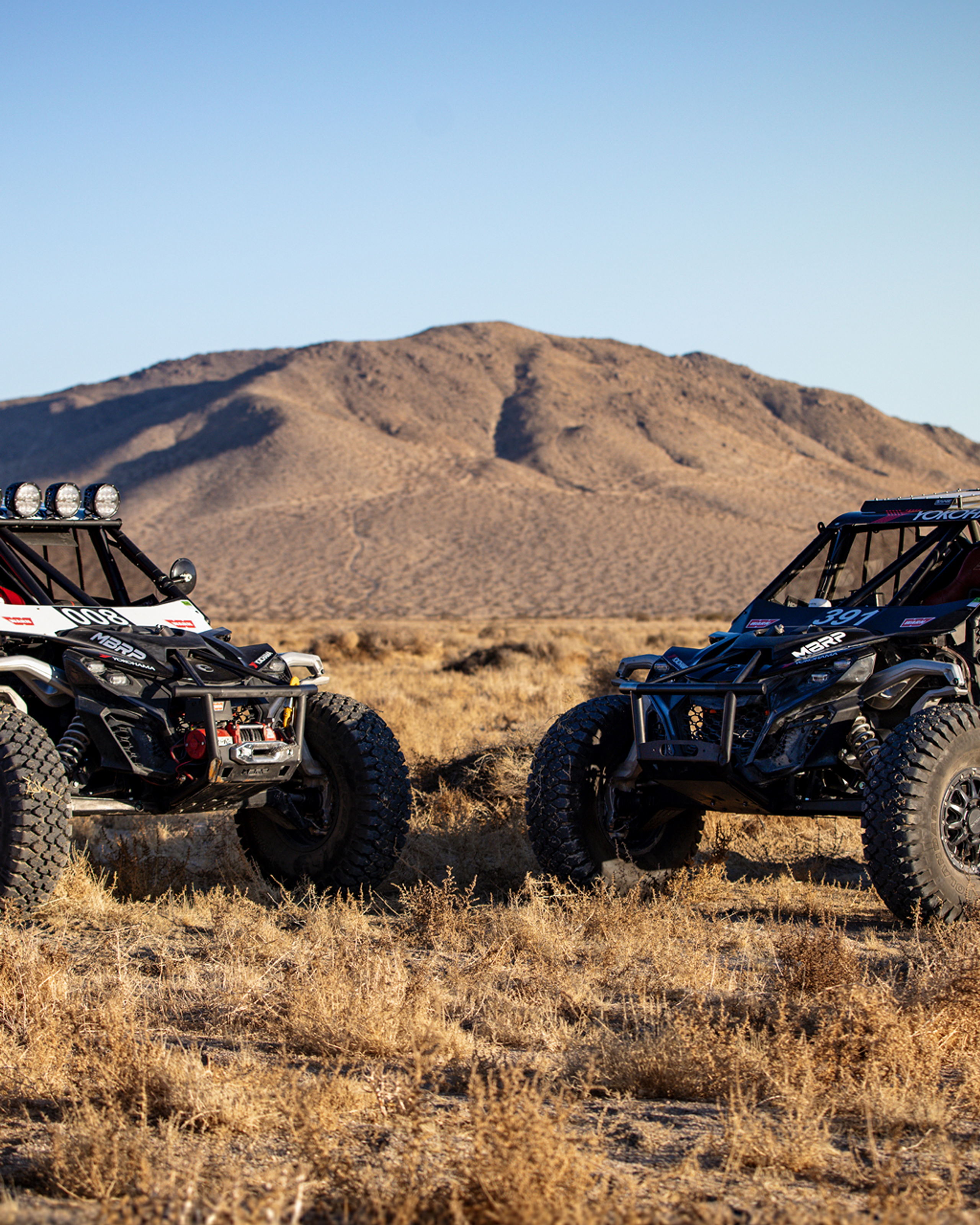 MBRP SXS in the desert