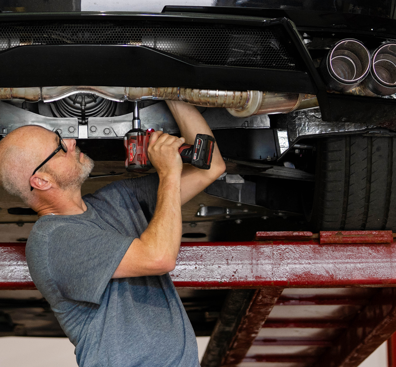 Easy install of MBRP exhaust systems