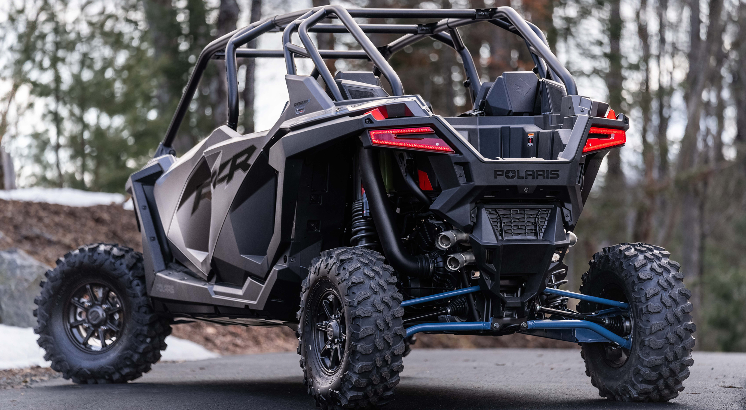 Polaris RZR showing their MBRP exhaust
