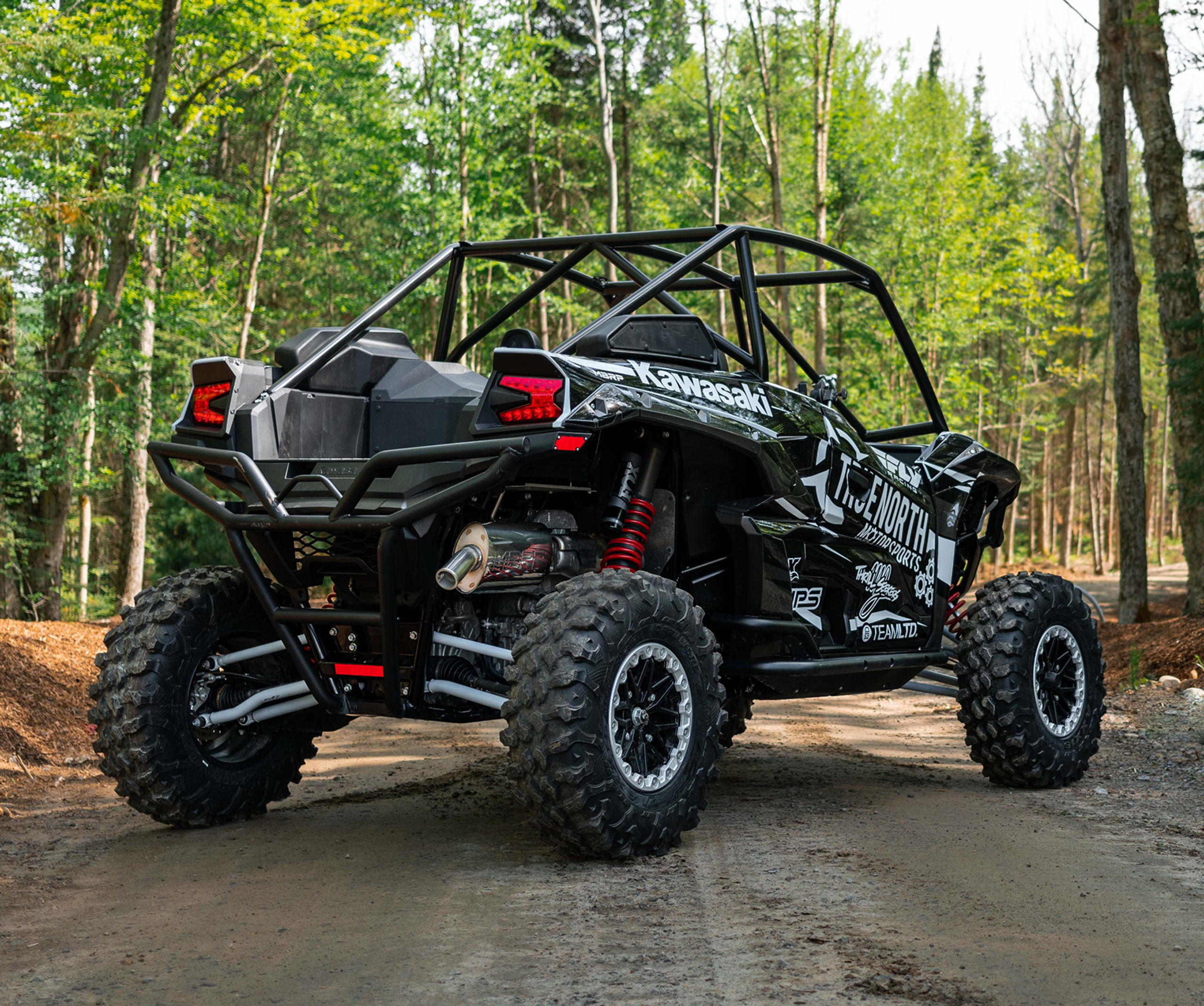 SXS Kawasaki with mbrp exhaust