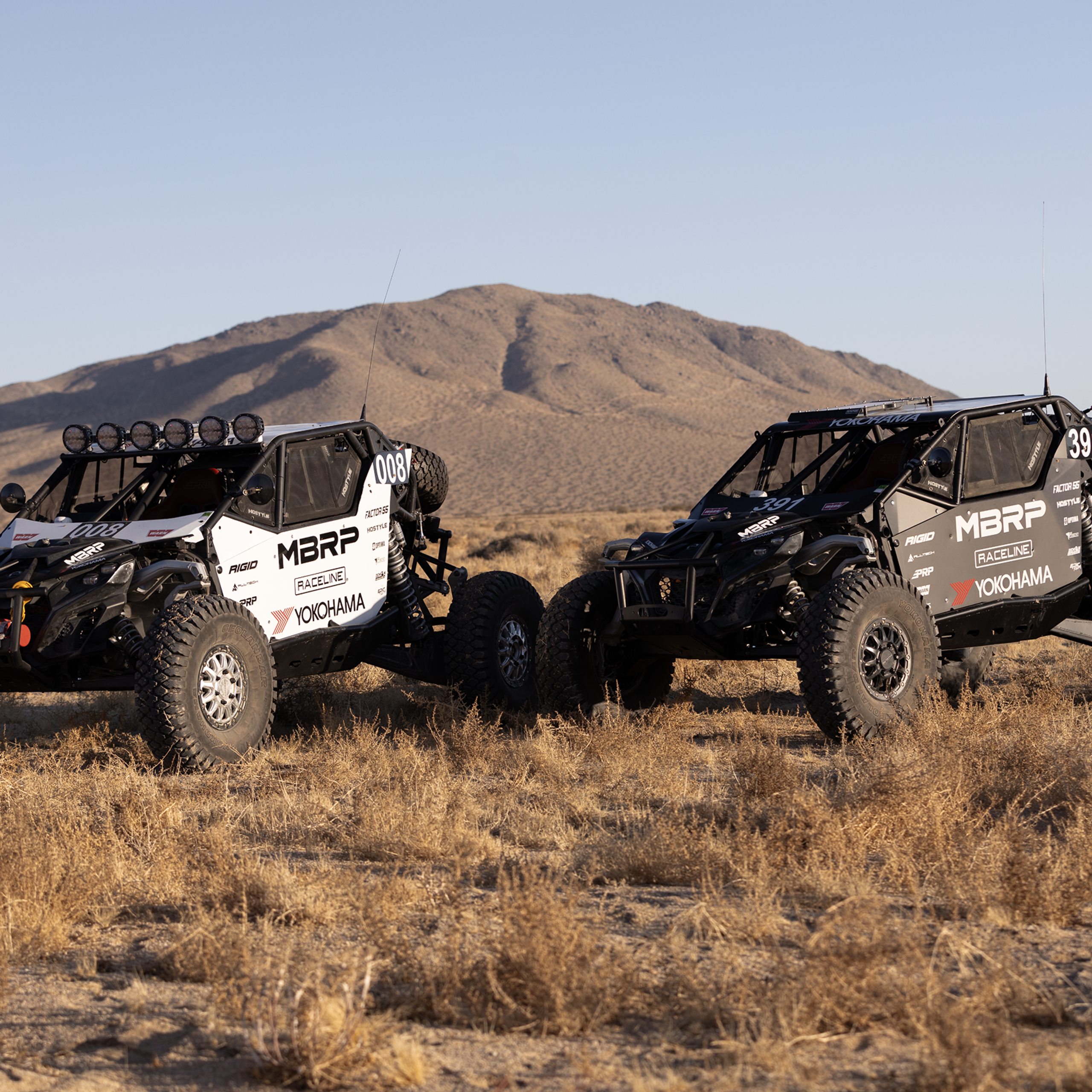 MBRP SXS in the desert for KOH