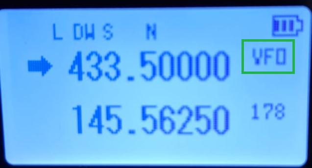 Şekil-2 VFO Mod
