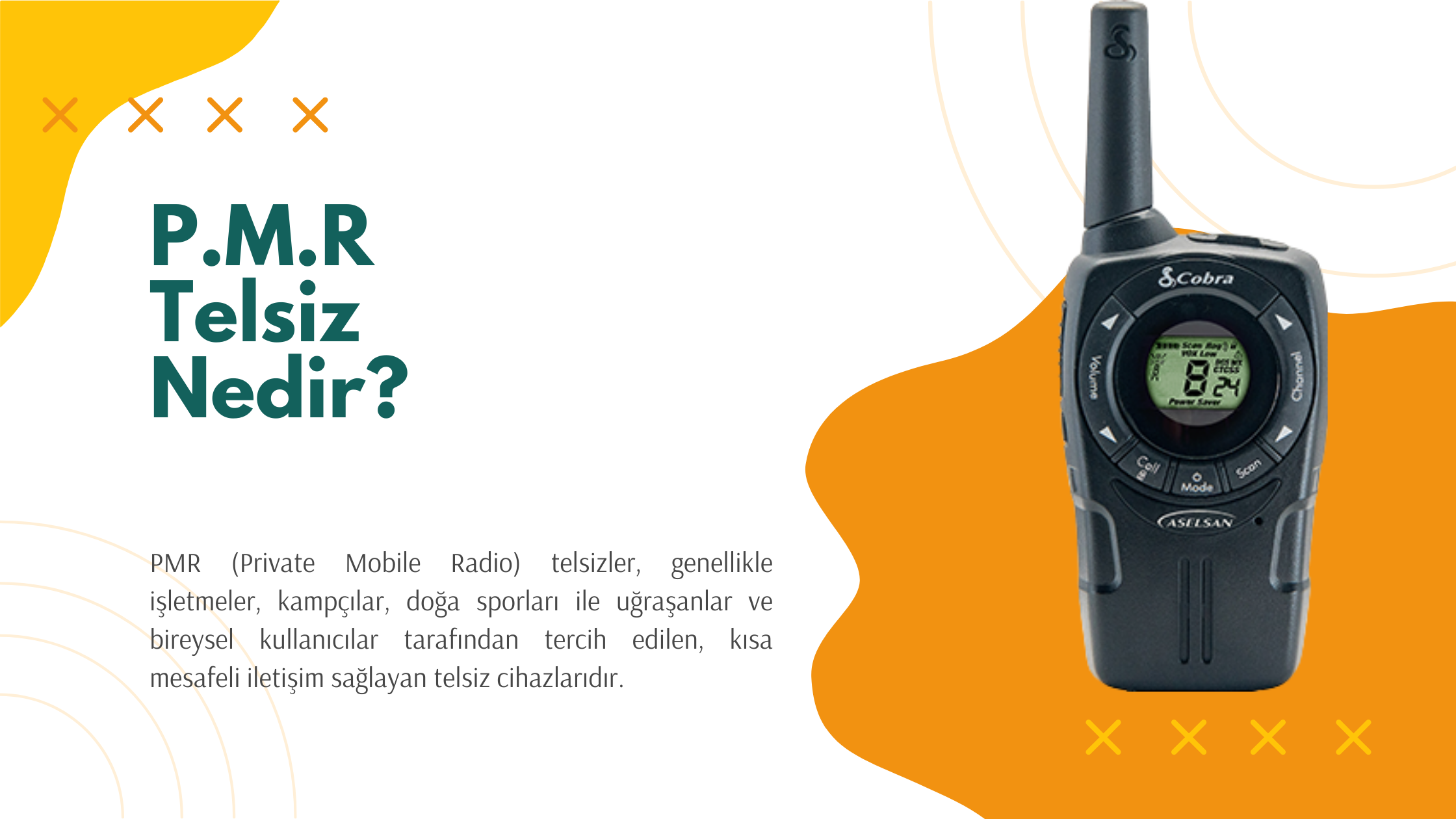 PMR Telsiz Nedir?