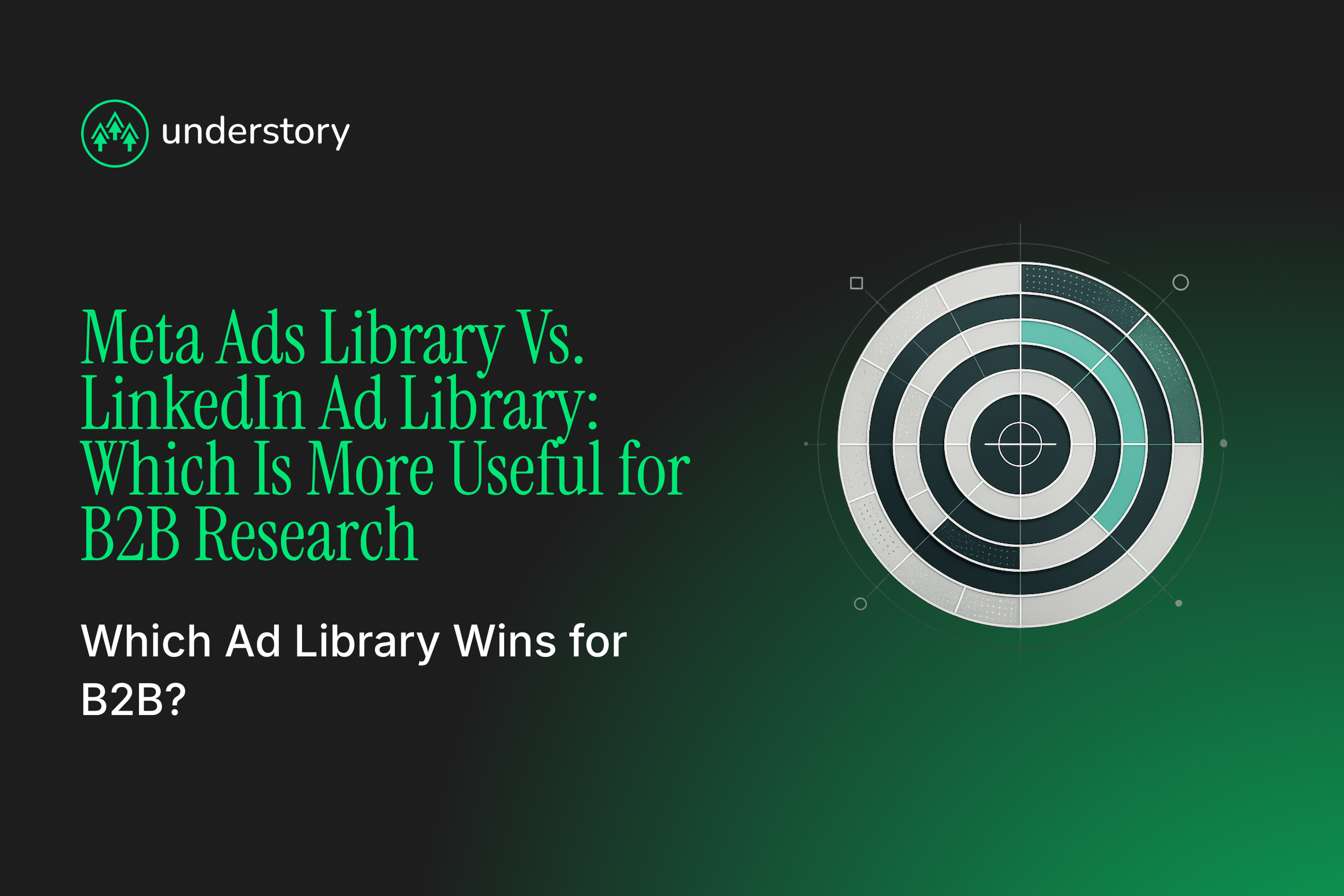 Spotlight on LinkedIn Ad Library, radar on Meta Ads Library for B2B competitor research