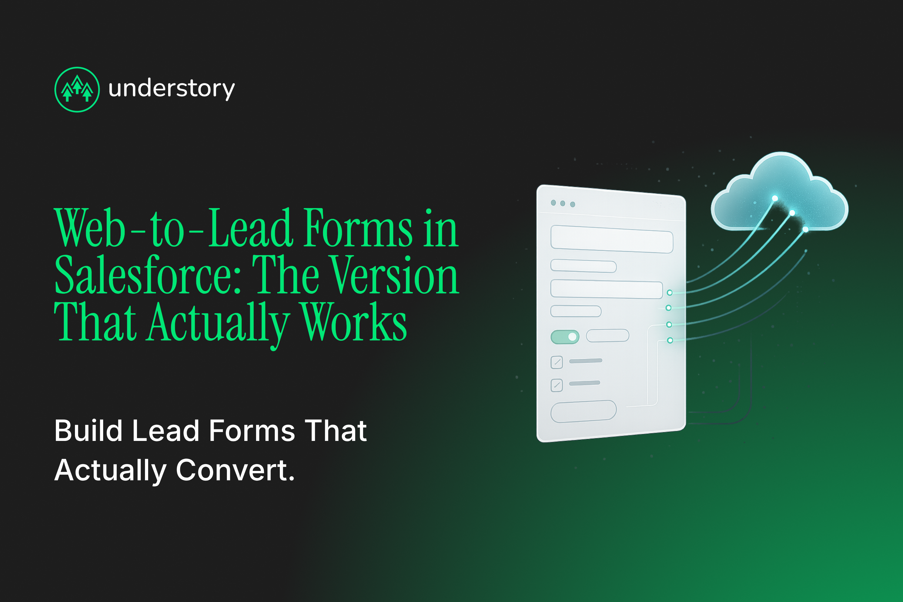 Salesforce Web-to-Lead form routing demo requests into CRM without leaking leads