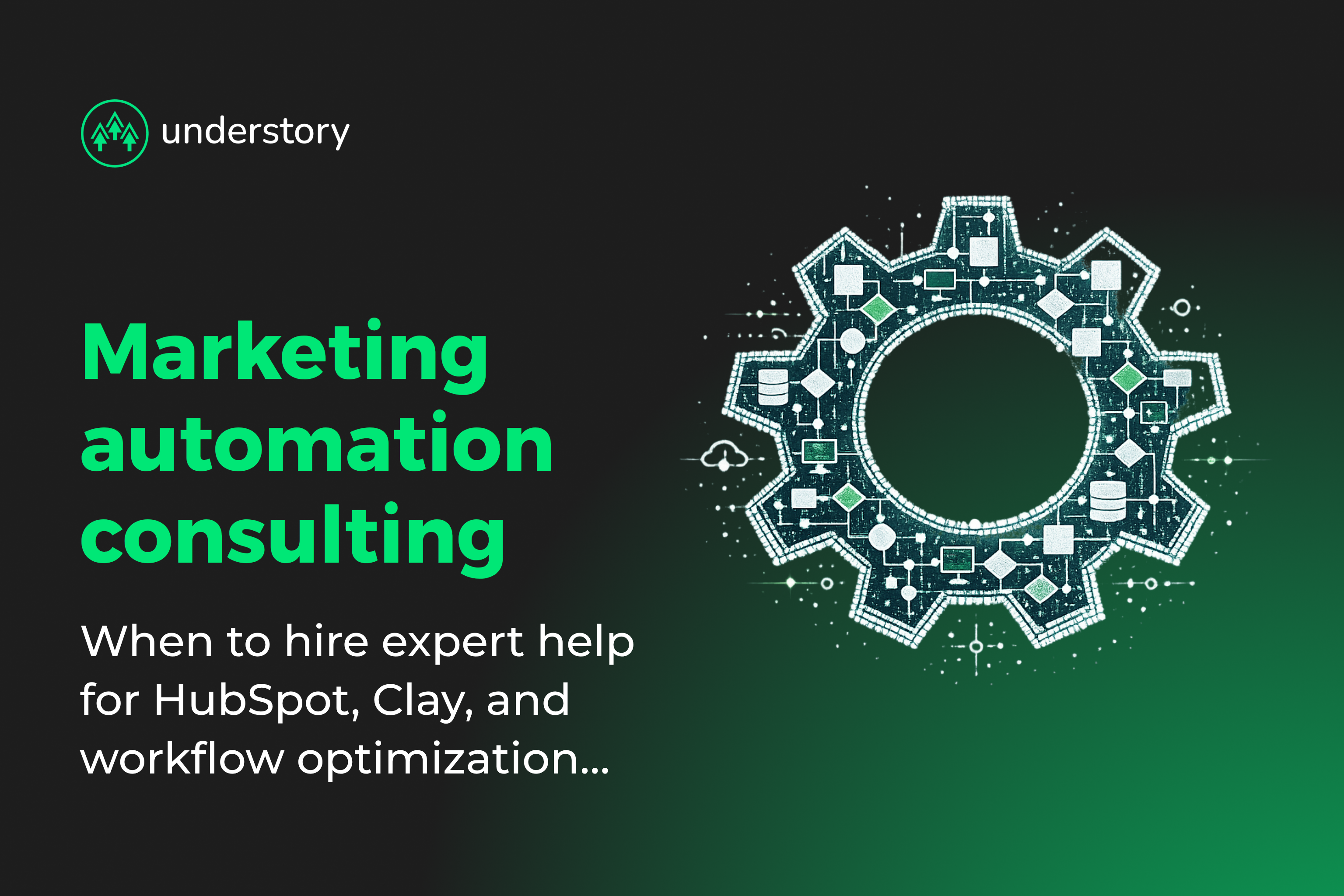 B2B marketing automation consulting connecting HubSpot Clay and complex workflows seamlessly
