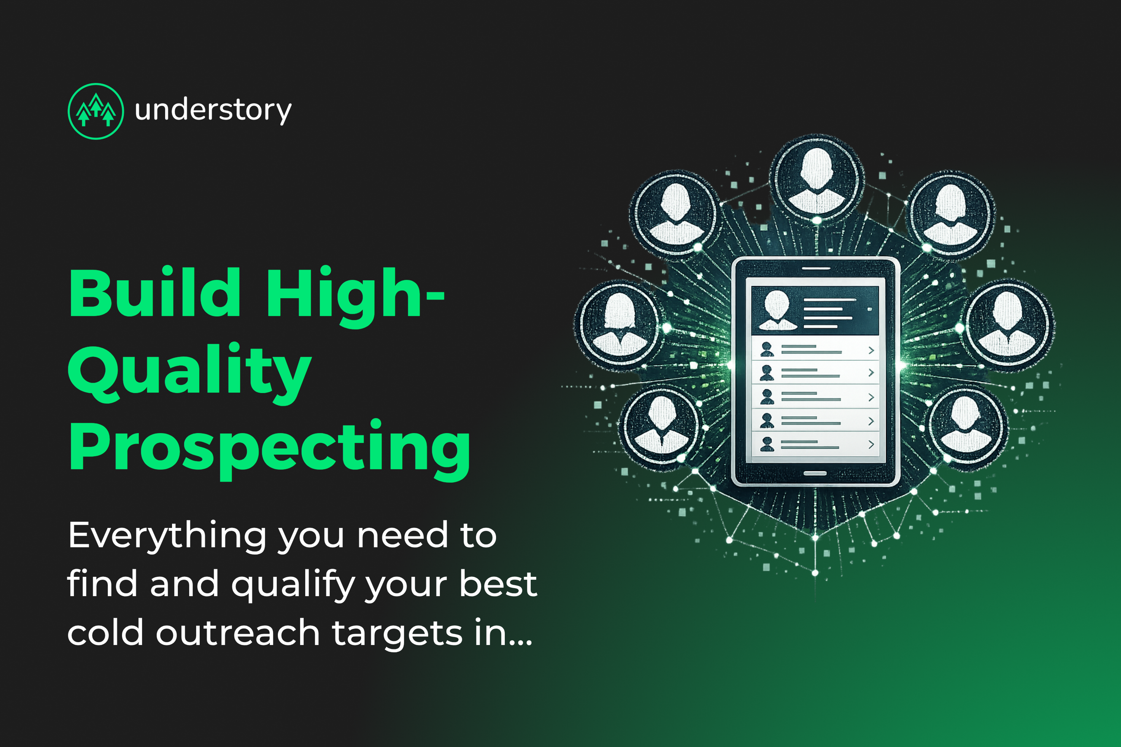 SaaS prospecting list building and cold outreach coordination for B2B pipeline growth