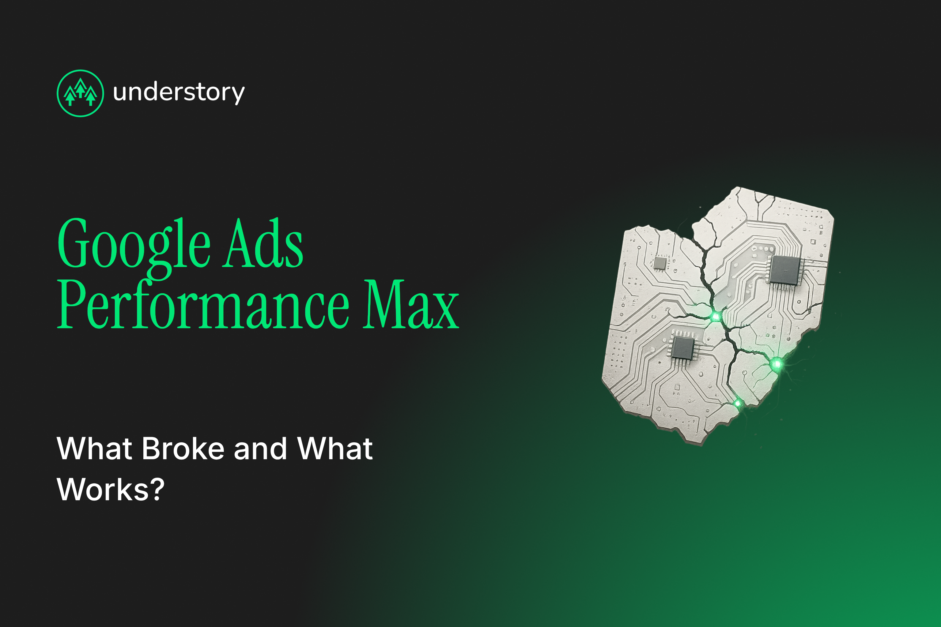 Google Ads Performance Max branded search cannibalization and B2B guardrails concept